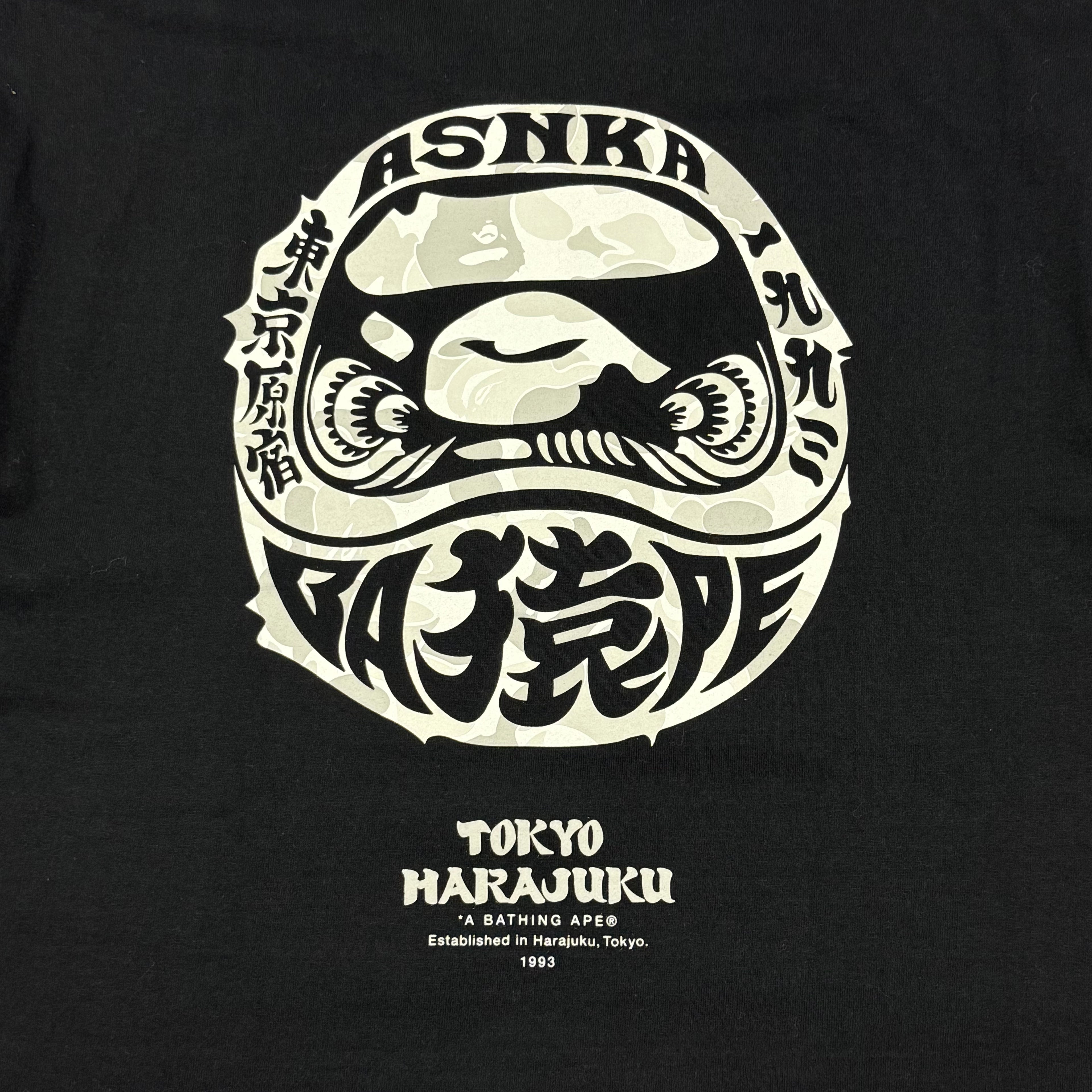BAPE STORE HARAJUKU DARUMA TEE