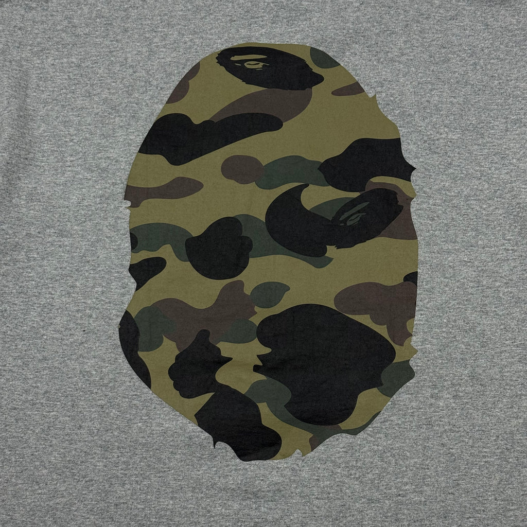 BAPE 1ST CAMO BIG APE HEAD TEE
