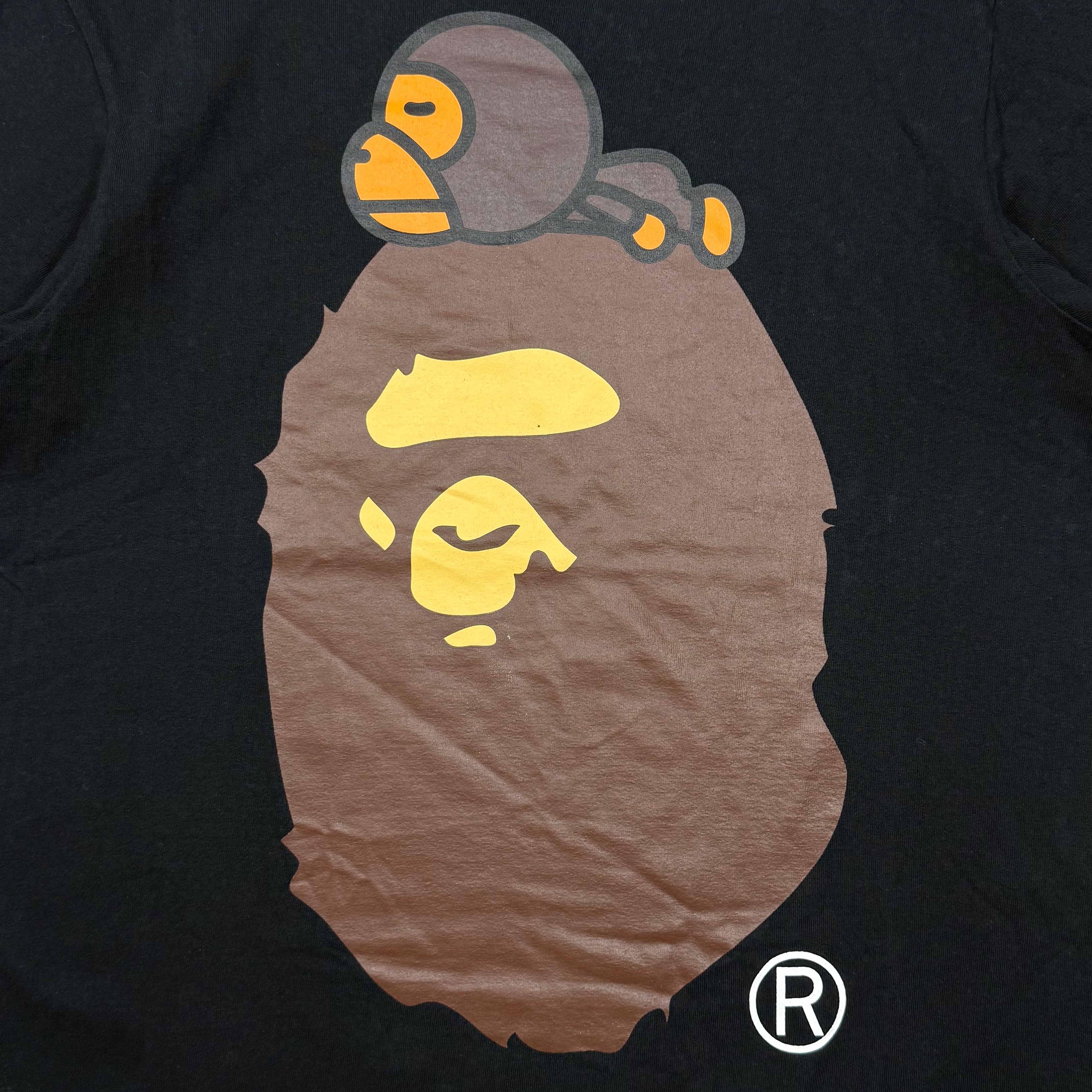 BAPE DIMENTION 2000 MILO ON BIG APE TEE