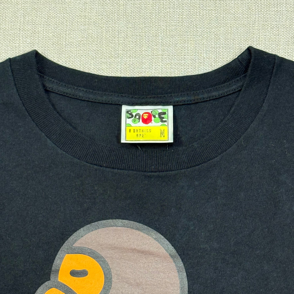 BAPE DIMENTION 2000 MILO ON BIG APE TEE