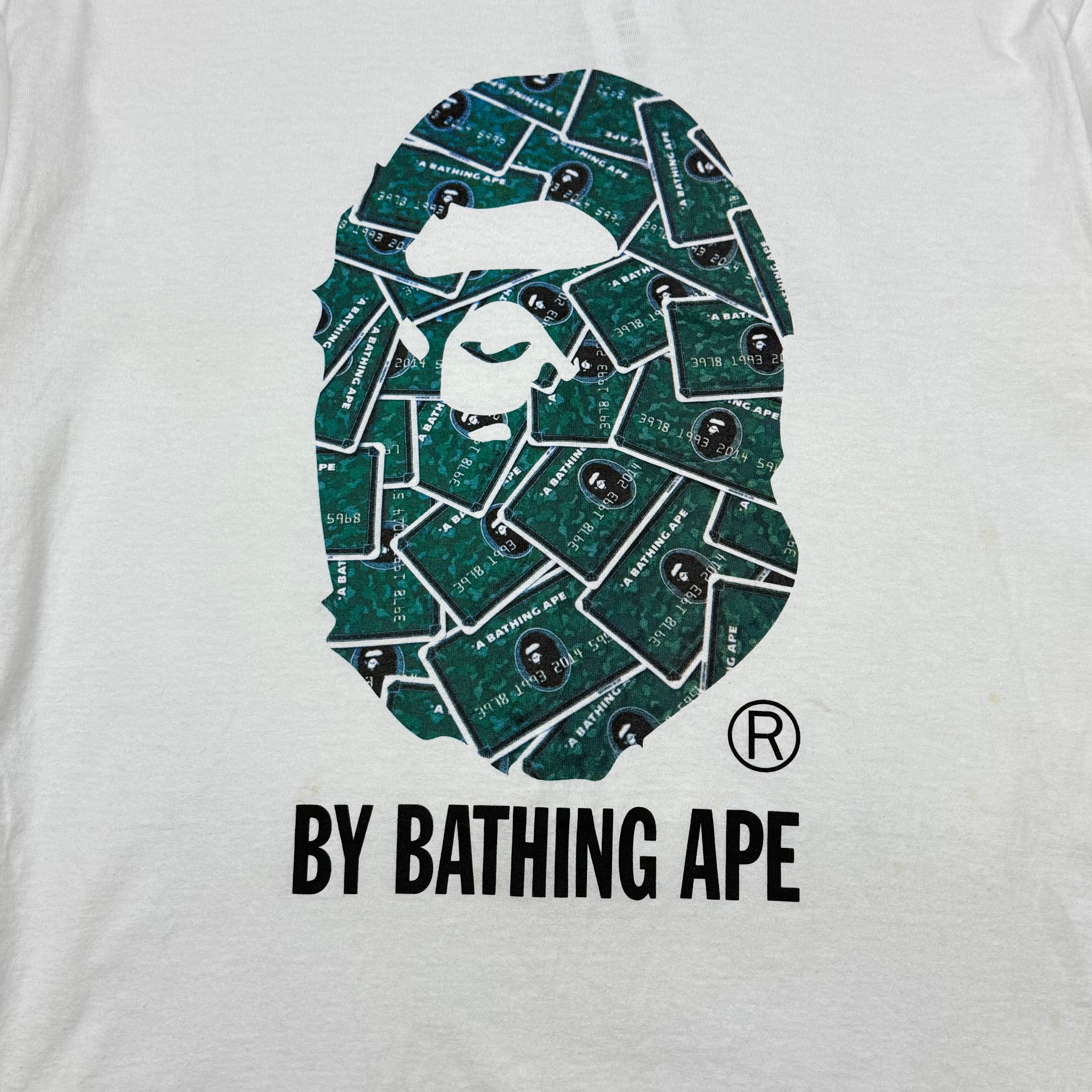 BAPE CARD BIG APE HEAD TEE