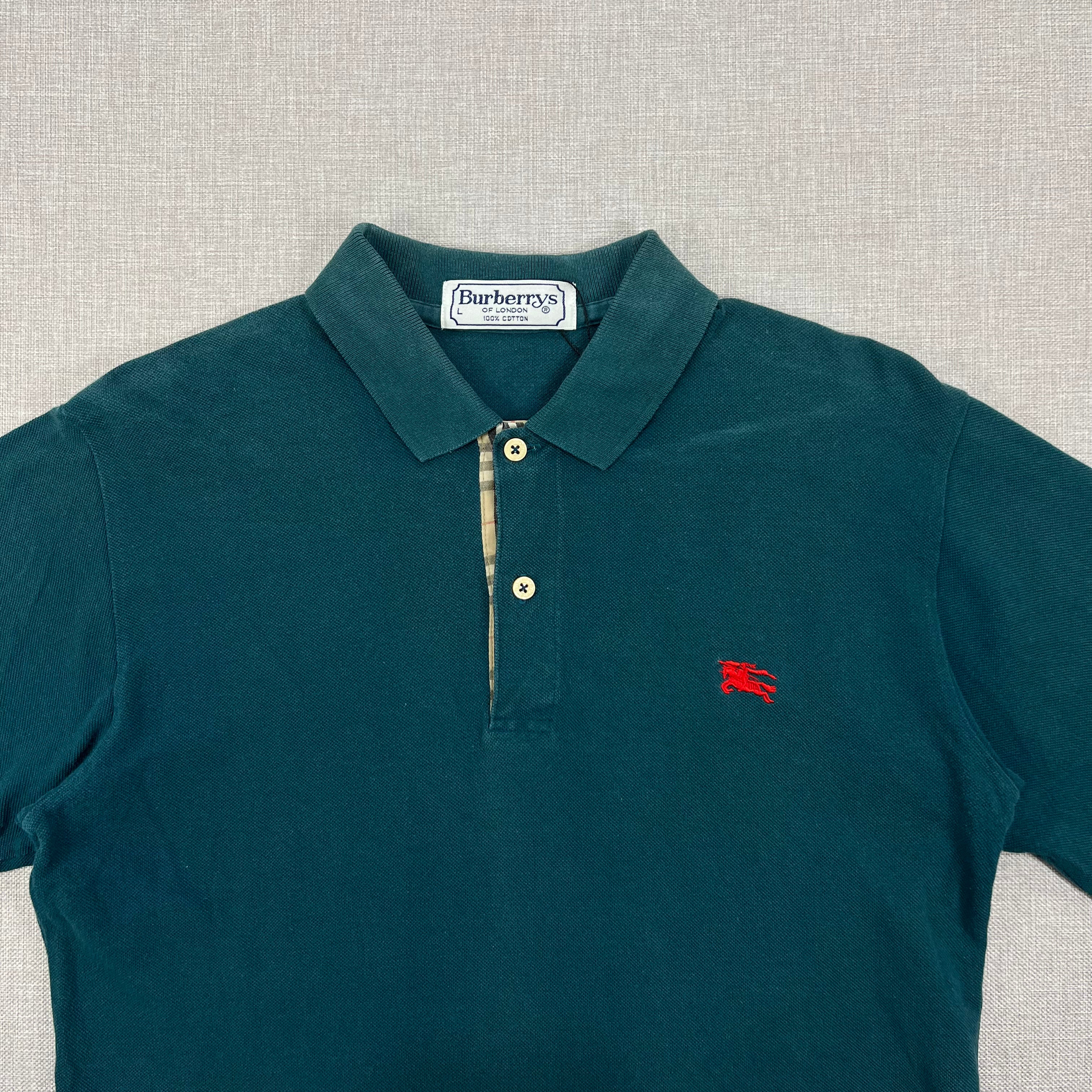 BURBERRY POLOSHIRT NOVA CHECK PATTERN