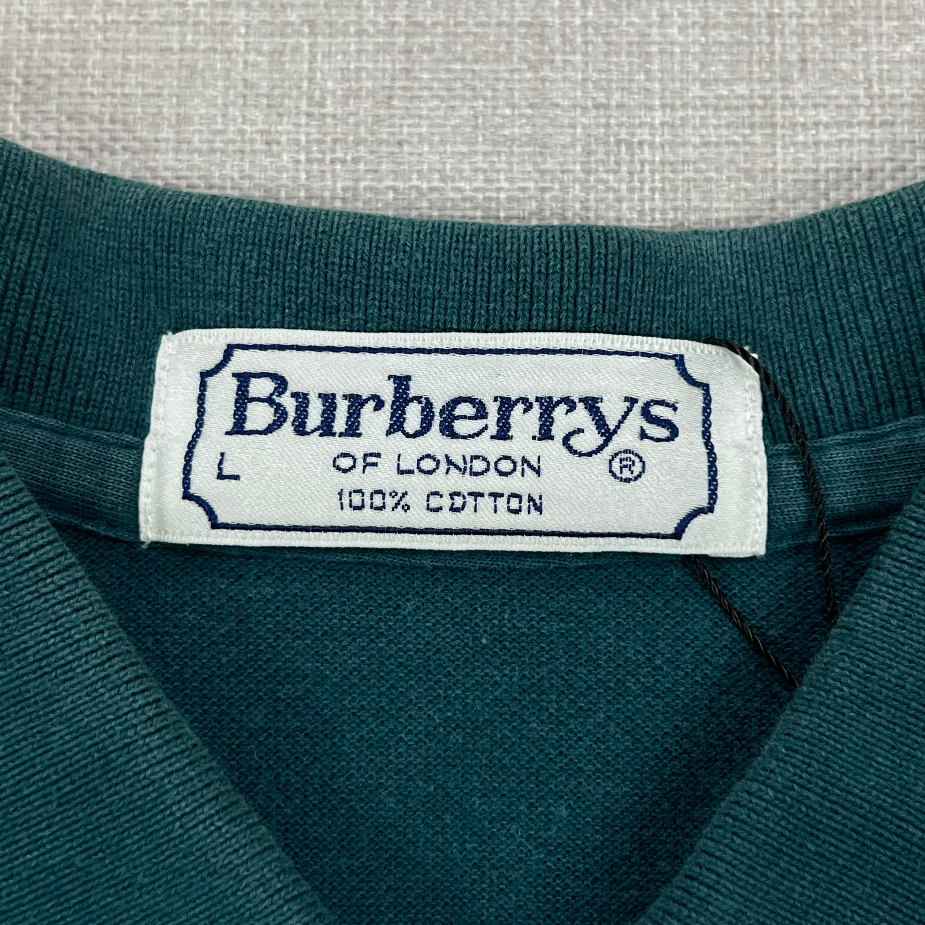 BURBERRY POLOSHIRT NOVA CHECK PATTERN