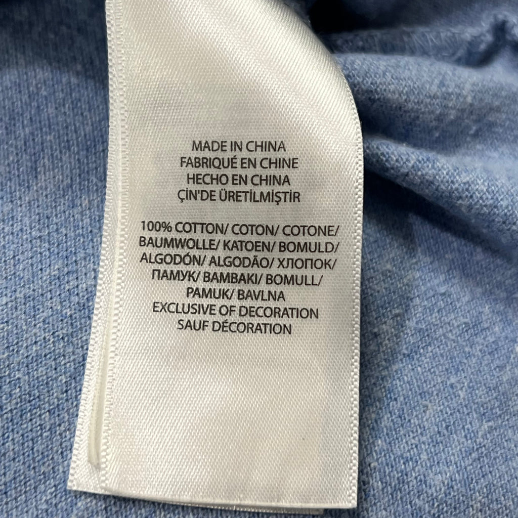 POLO RALPH LAUREN  BLUE HEATHERED P/S