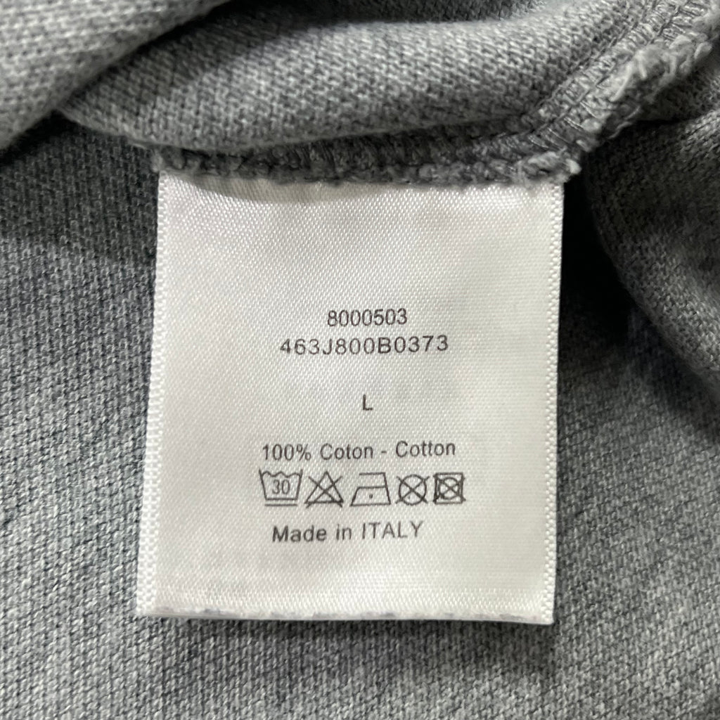 DIOR BEE EMBROIDERED POLO SHIRT