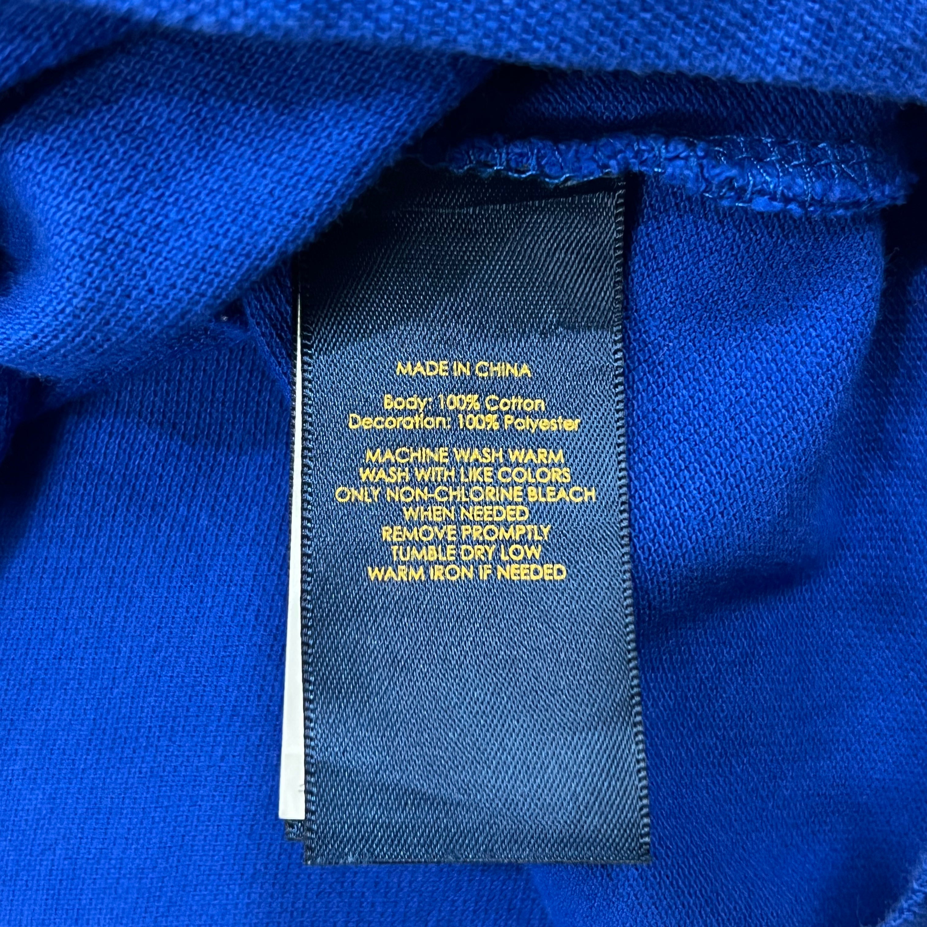 POLO RALPH LAUREN YELLOW EMBROIDERED BIG PONY P/S