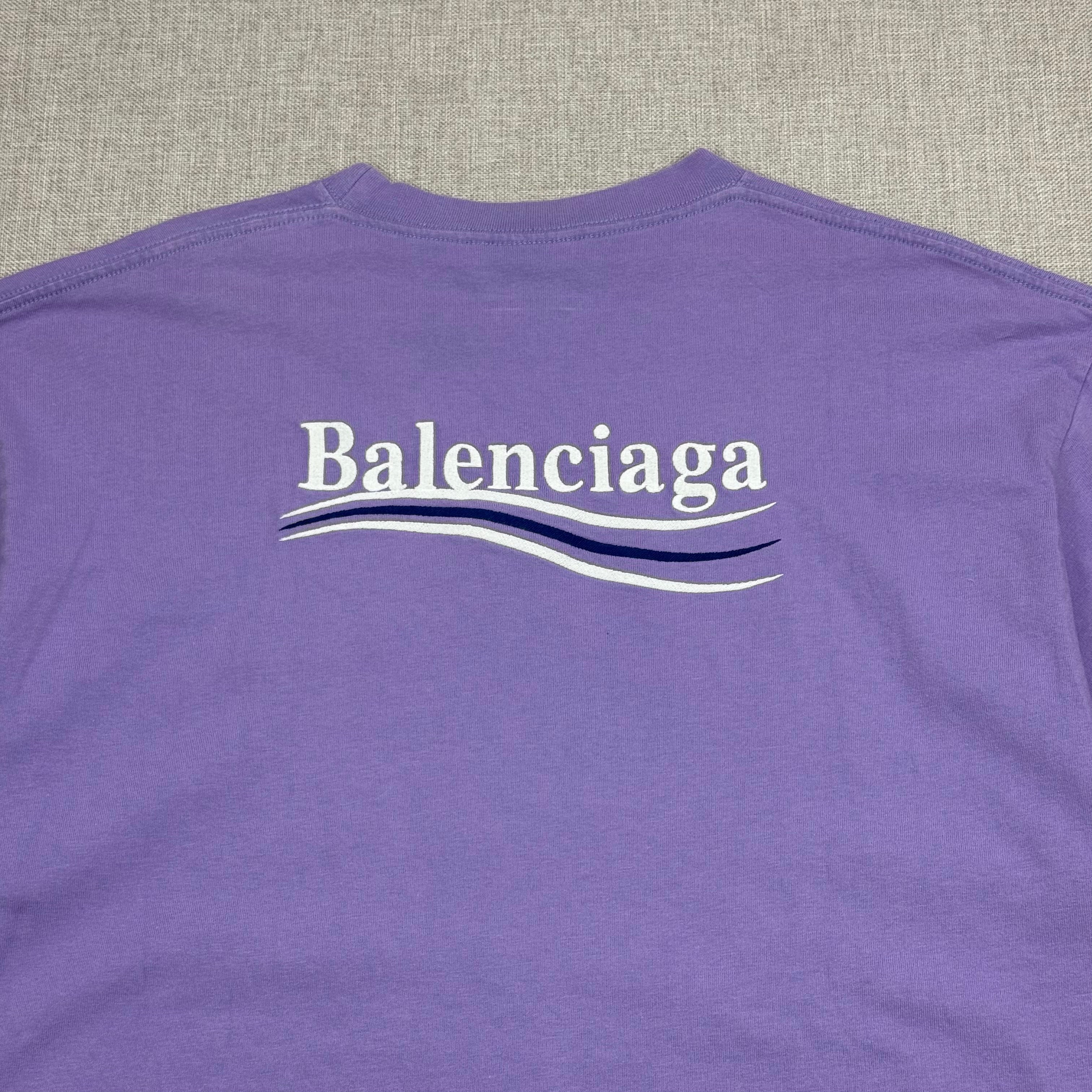 BALENCIAGA POLITICAL CAMPAIGN TSHIRT