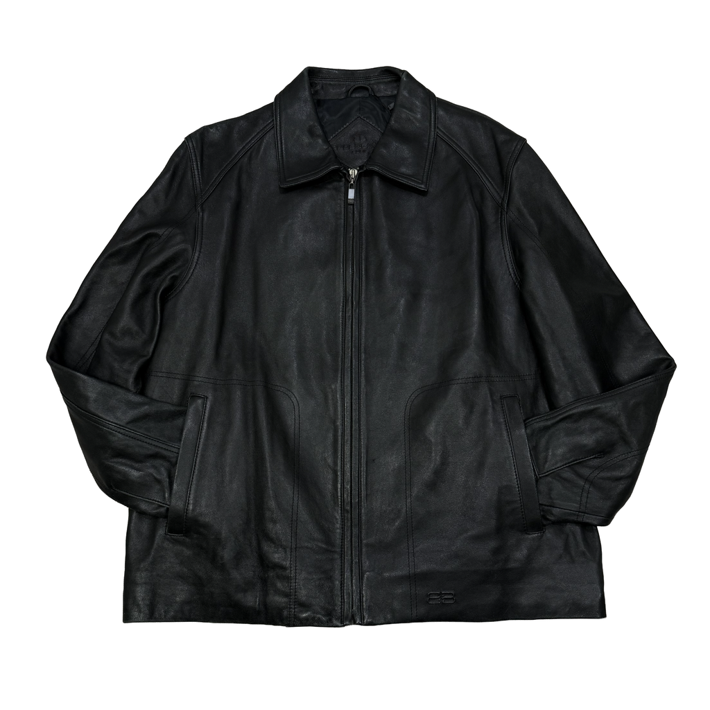 BALENCIAGA 1887 NICHOLAS GHESQUIRE LEATHER JACKET