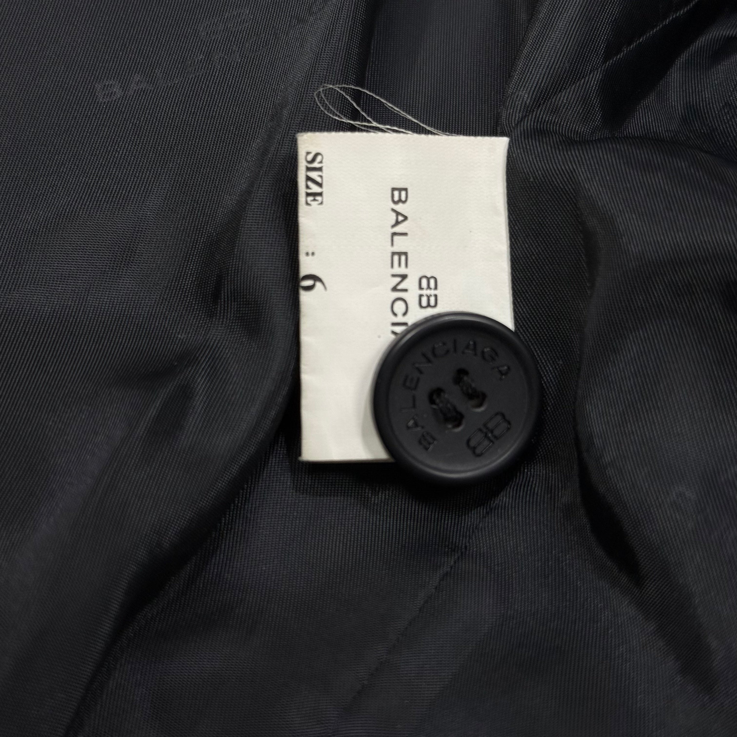 BALENCIAGA 1887 NICHOLAS GHESQUIRE LEATHER JACKET