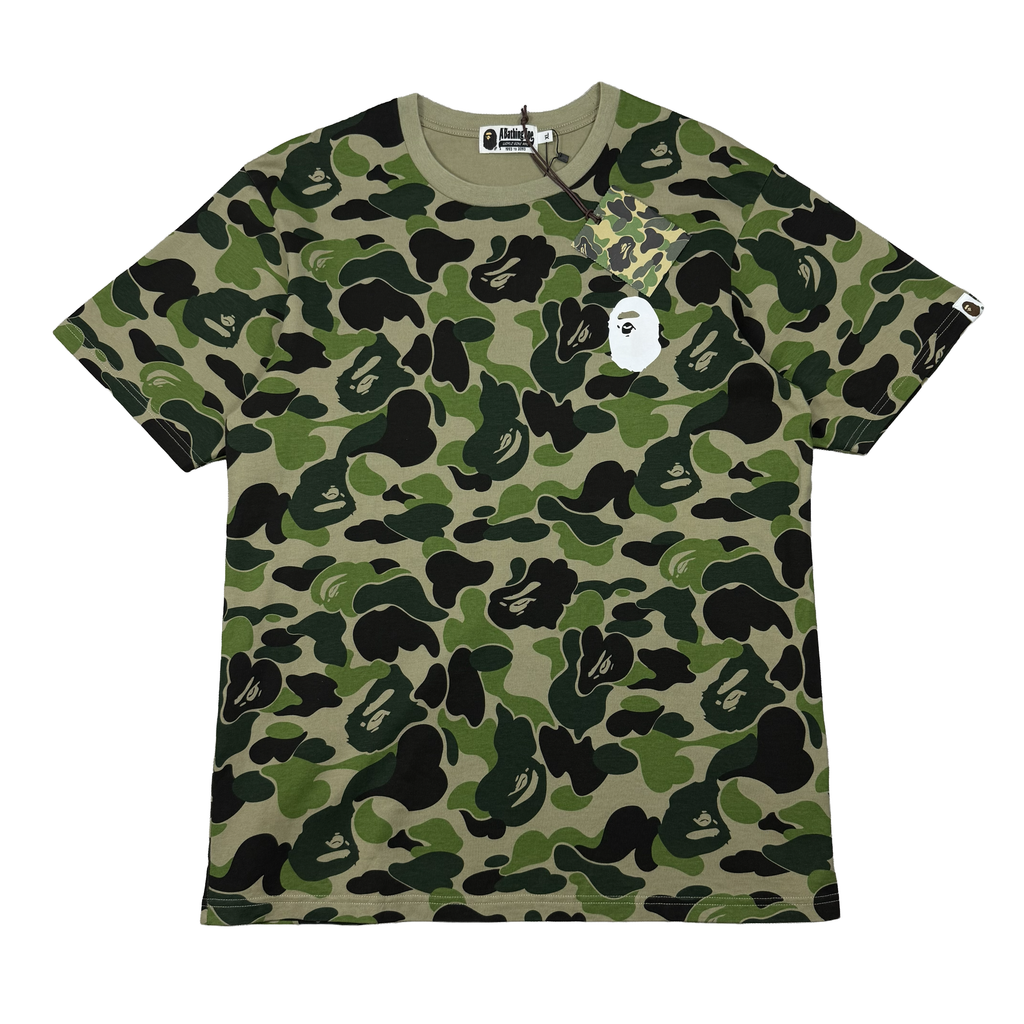 BAPE ABC CAMO APE HEAD ONE POINT TEE
