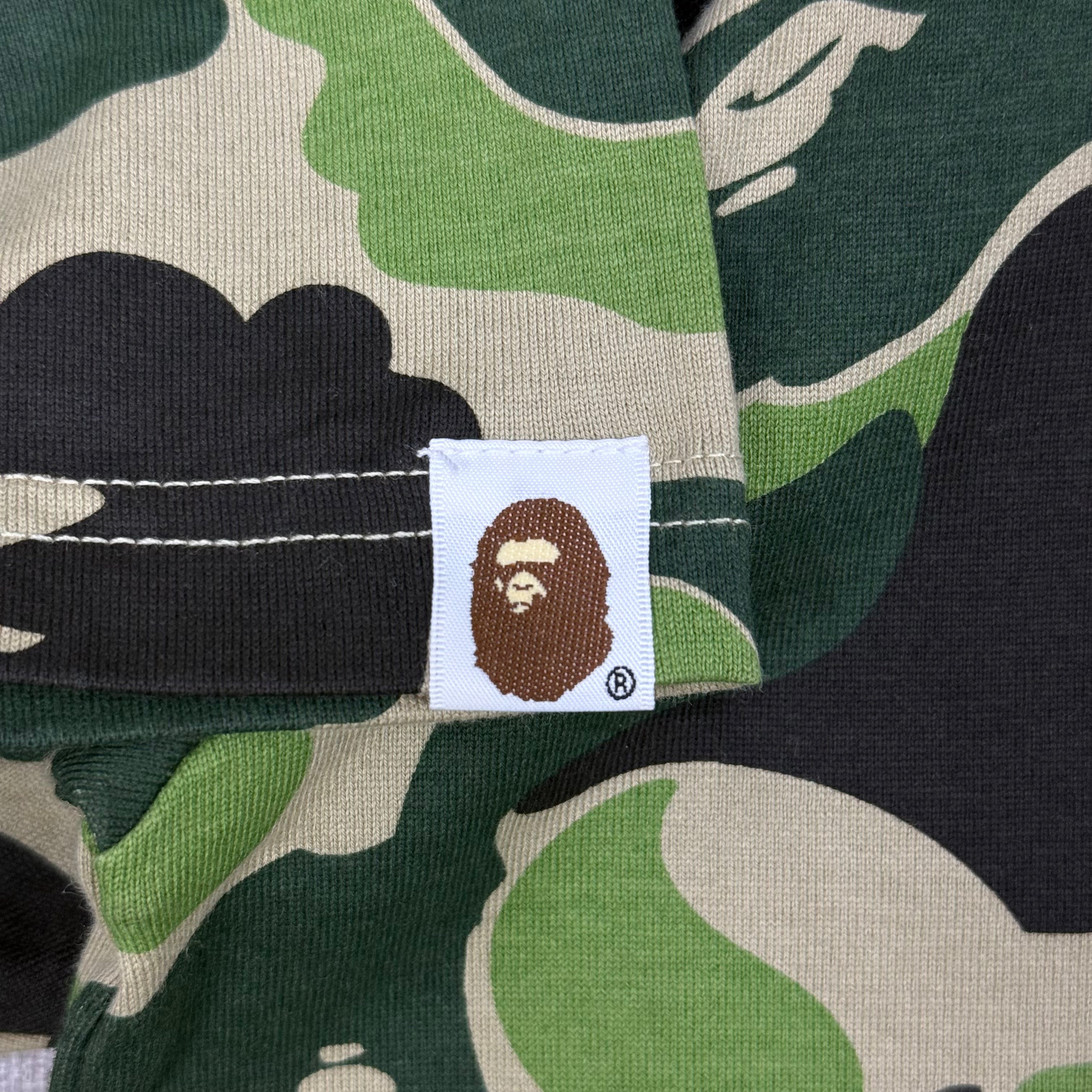 BAPE ABC CAMO APE HEAD ONE POINT TEE