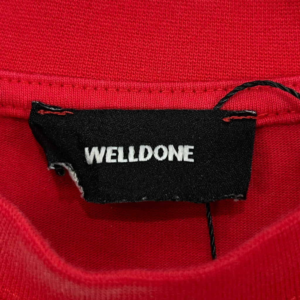 WE11 DONE DISTINCTIVE TEDDY BEAR TEE