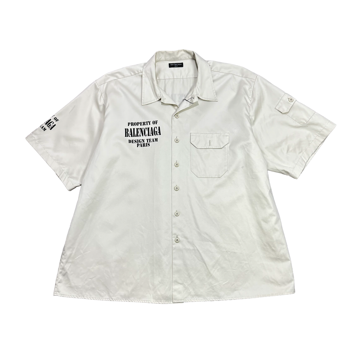 BALENCIAGA PROPERTY POCKET SHIRT