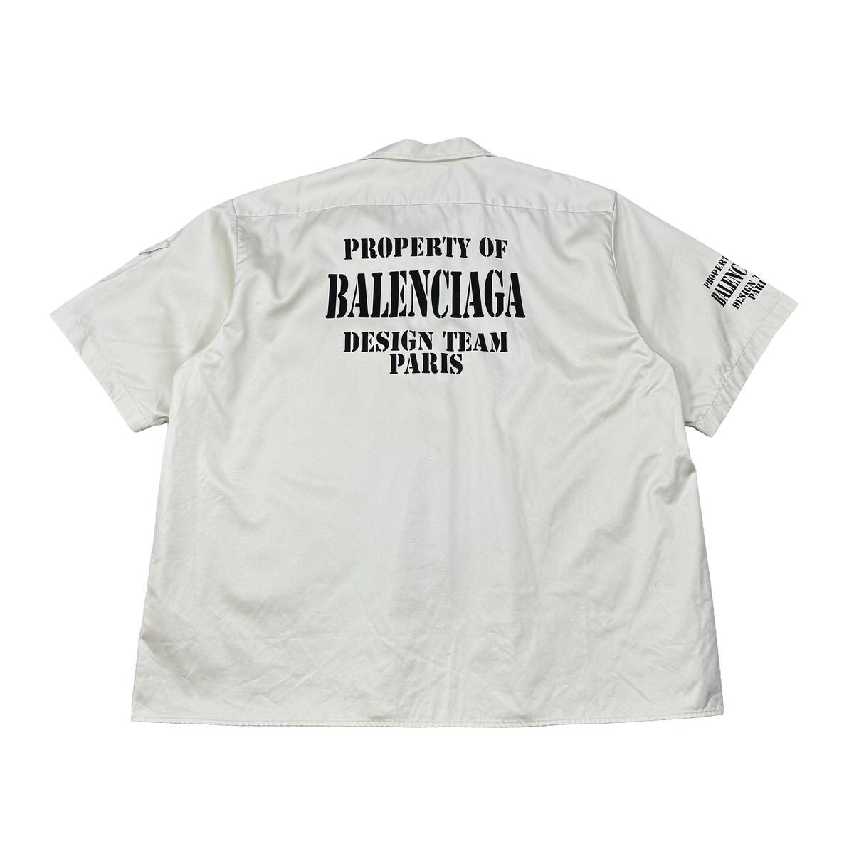 BALENCIAGA PROPERTY POCKET SHIRT
