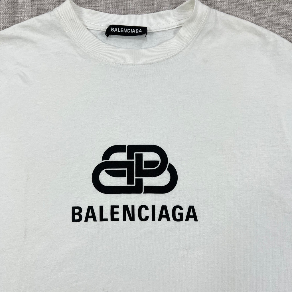 BALENCIAGA BB LOGO TEE