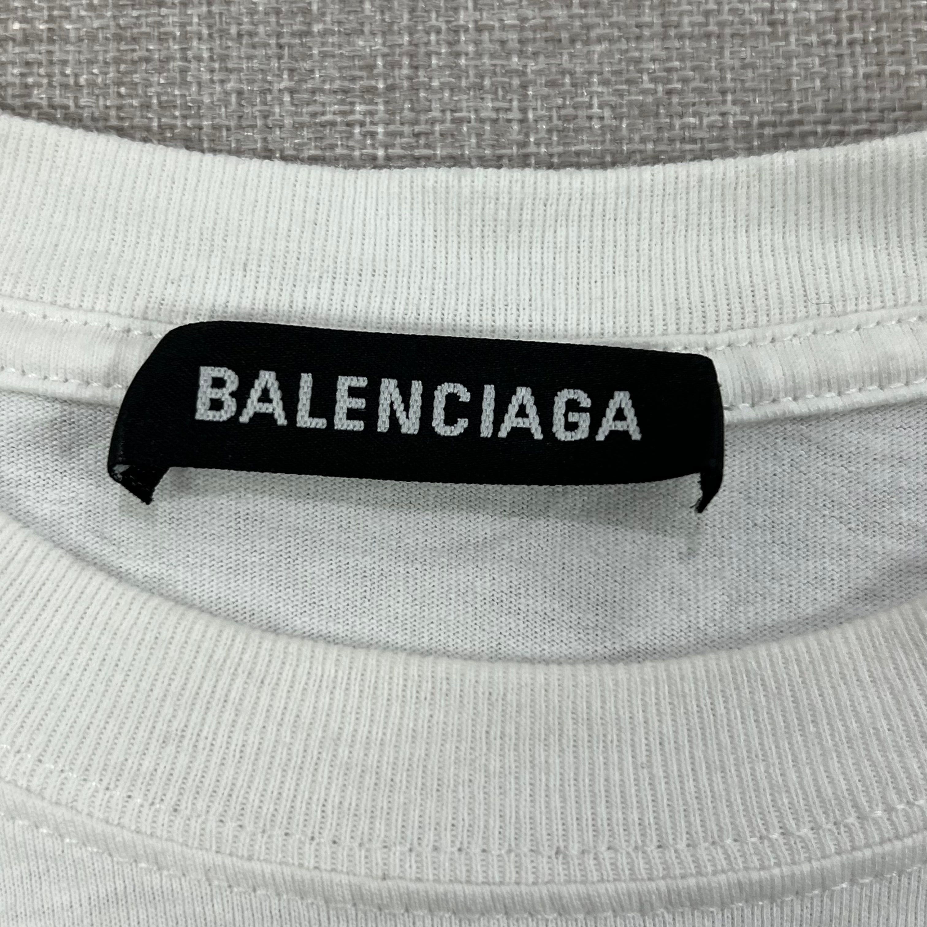BALENCIAGA BB LOGO TEE