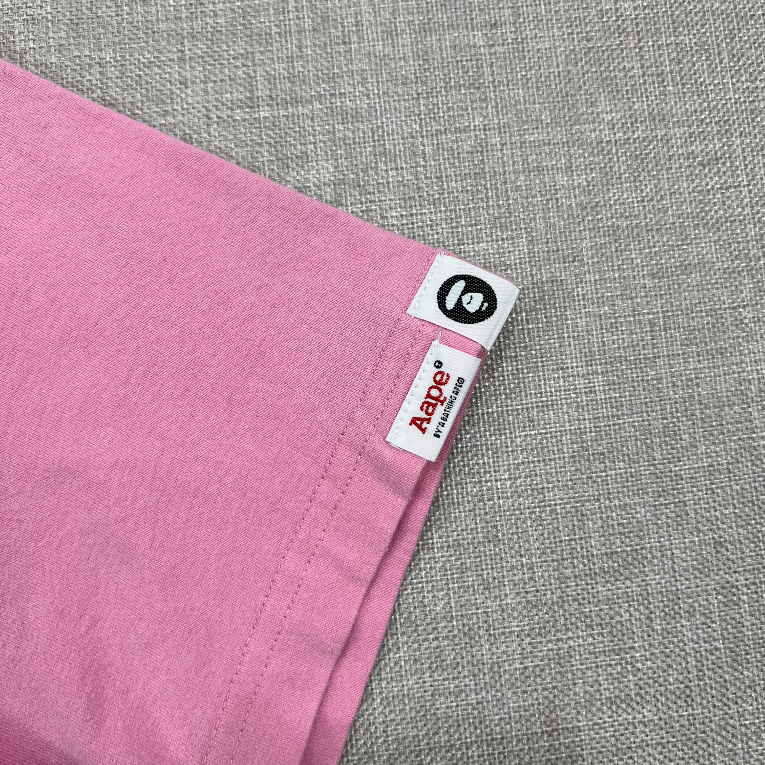 AAPE "RAINBOW MOON FACE" LOGO TEE