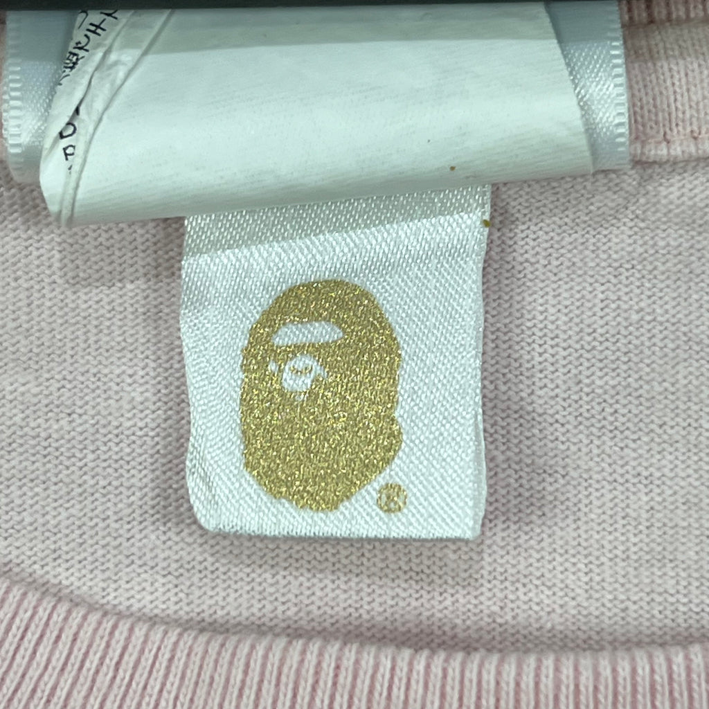 BAPE BICOLOR COLLEGE TEE
