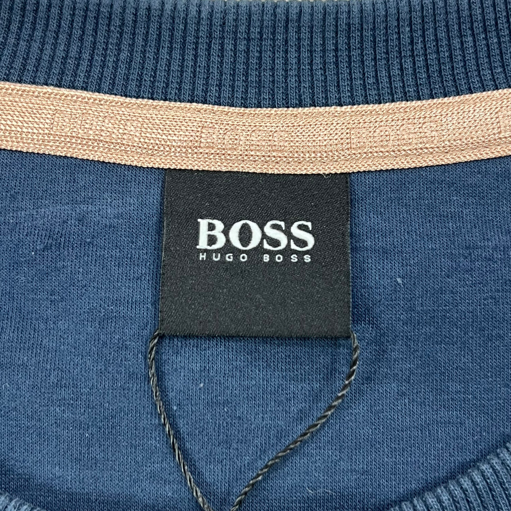 BOSS MENS SALBO CIRCLE CREW SWEATSHIRT