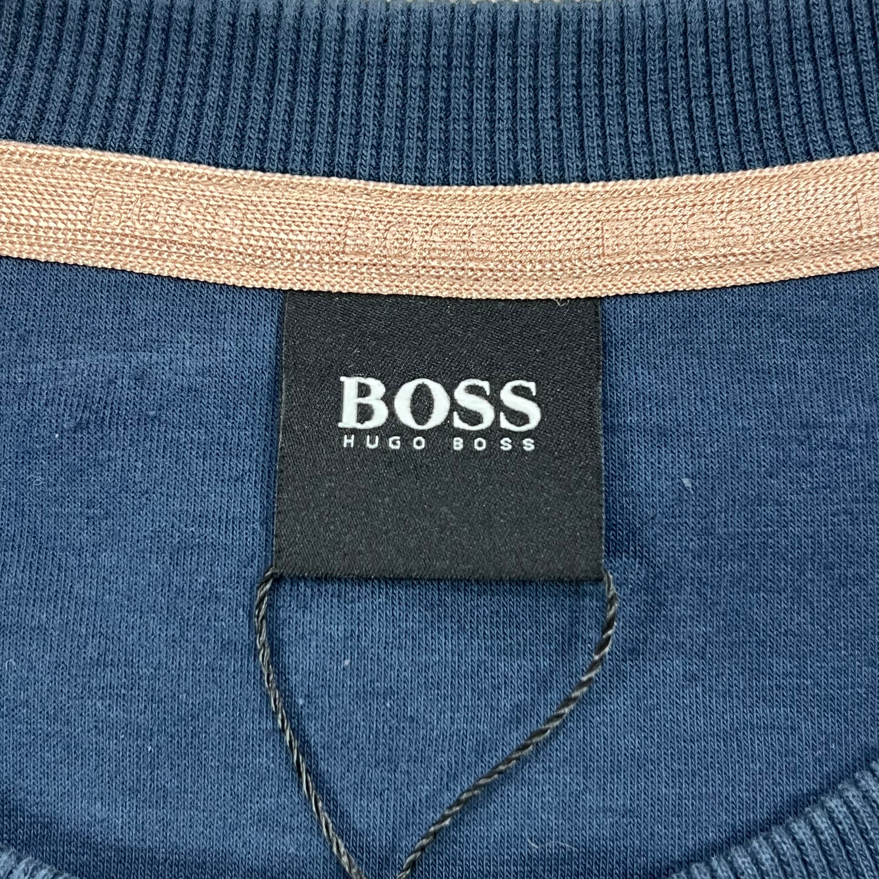 BOSS MENS SALBO CIRCLE CREW SWEATSHIRT