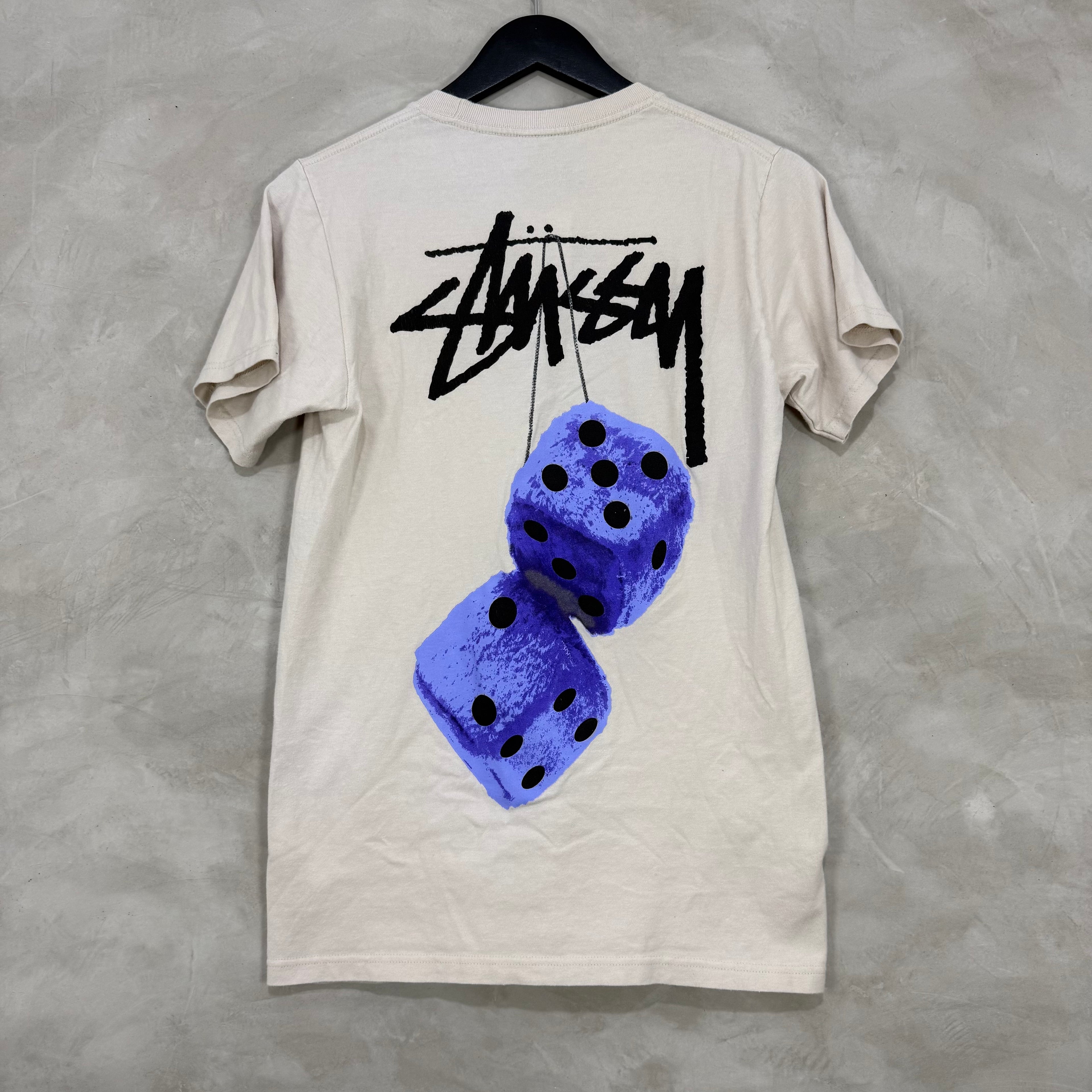 STUSSY FUZZY DICE TEE