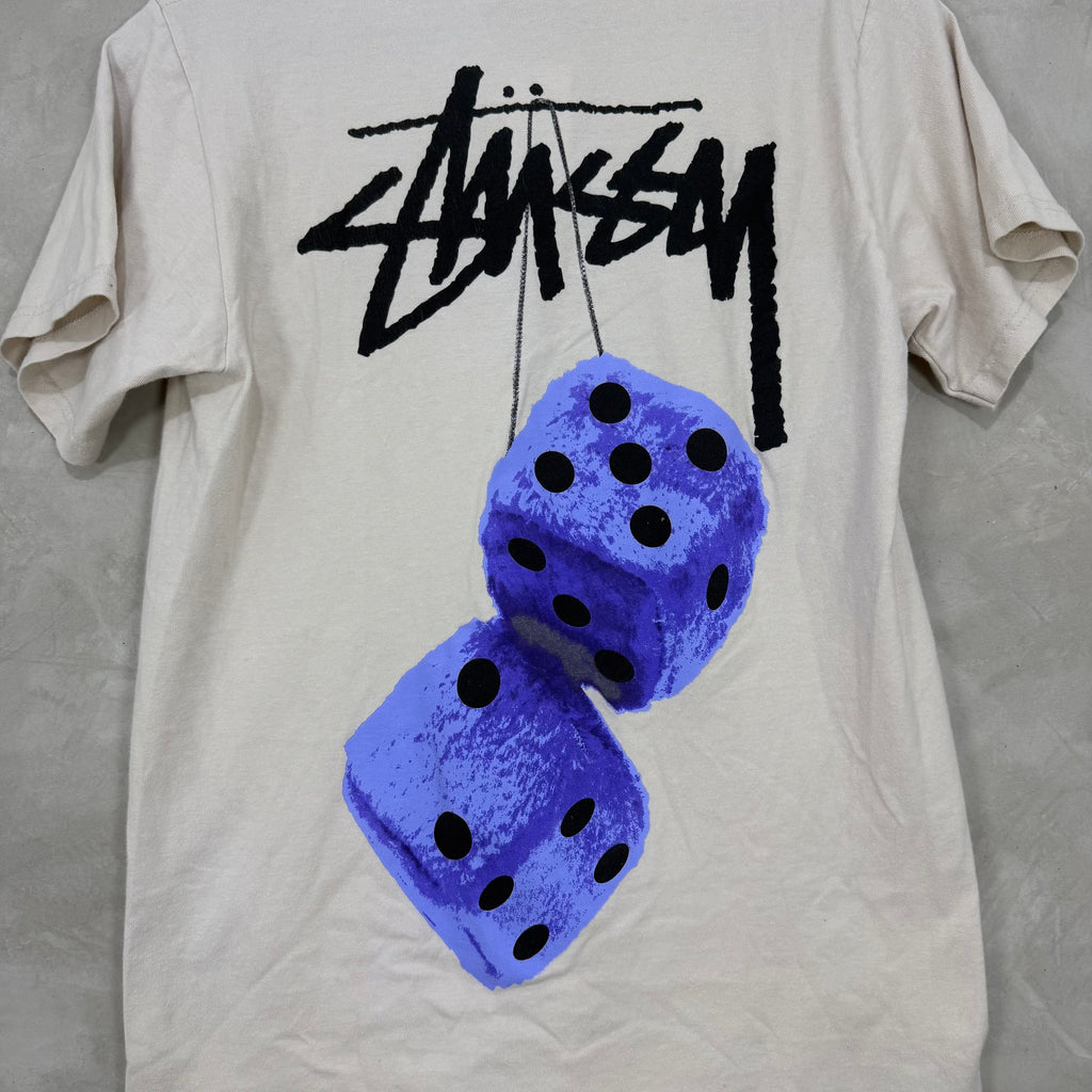 STUSSY FUZZY DICE TEE