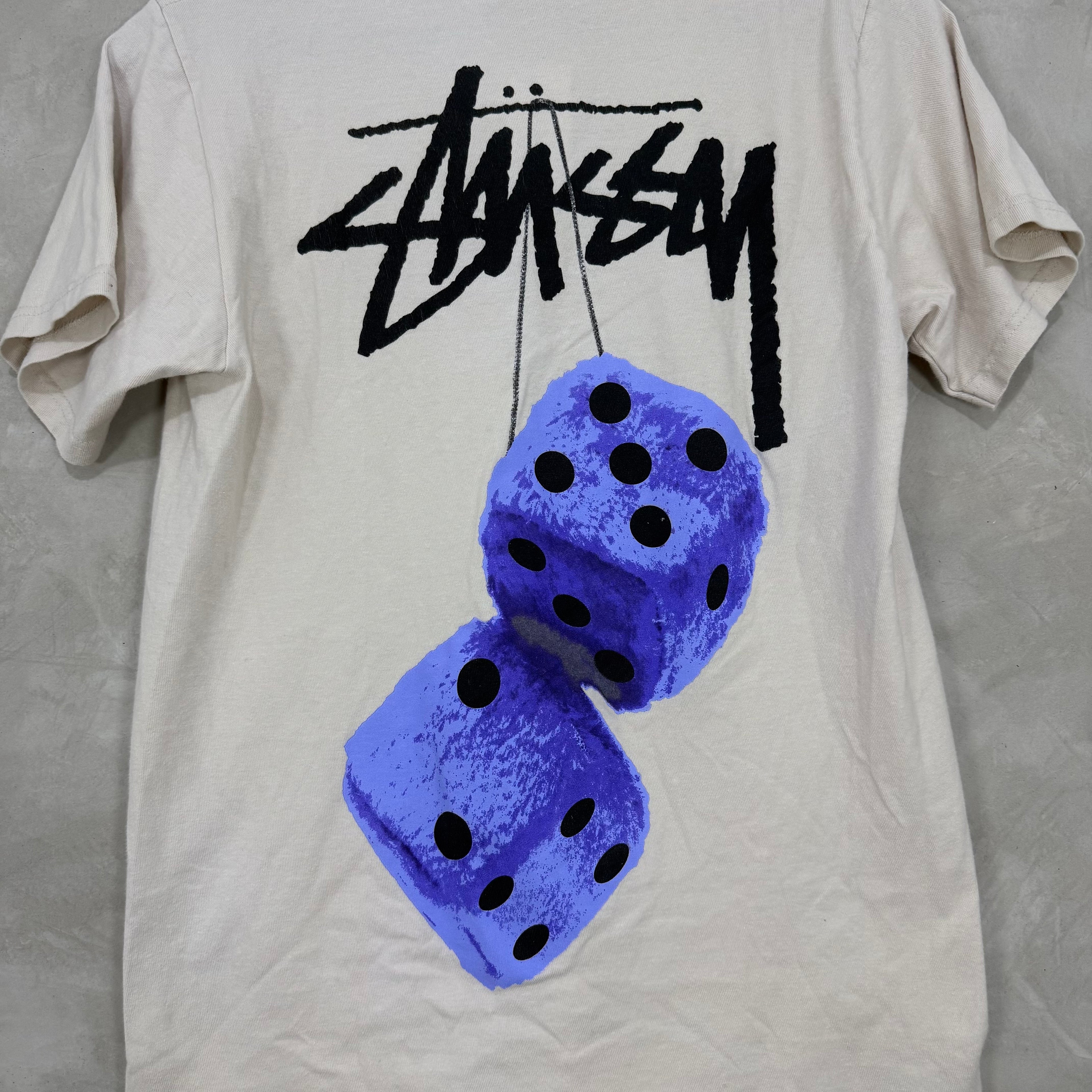STUSSY FUZZY DICE TEE