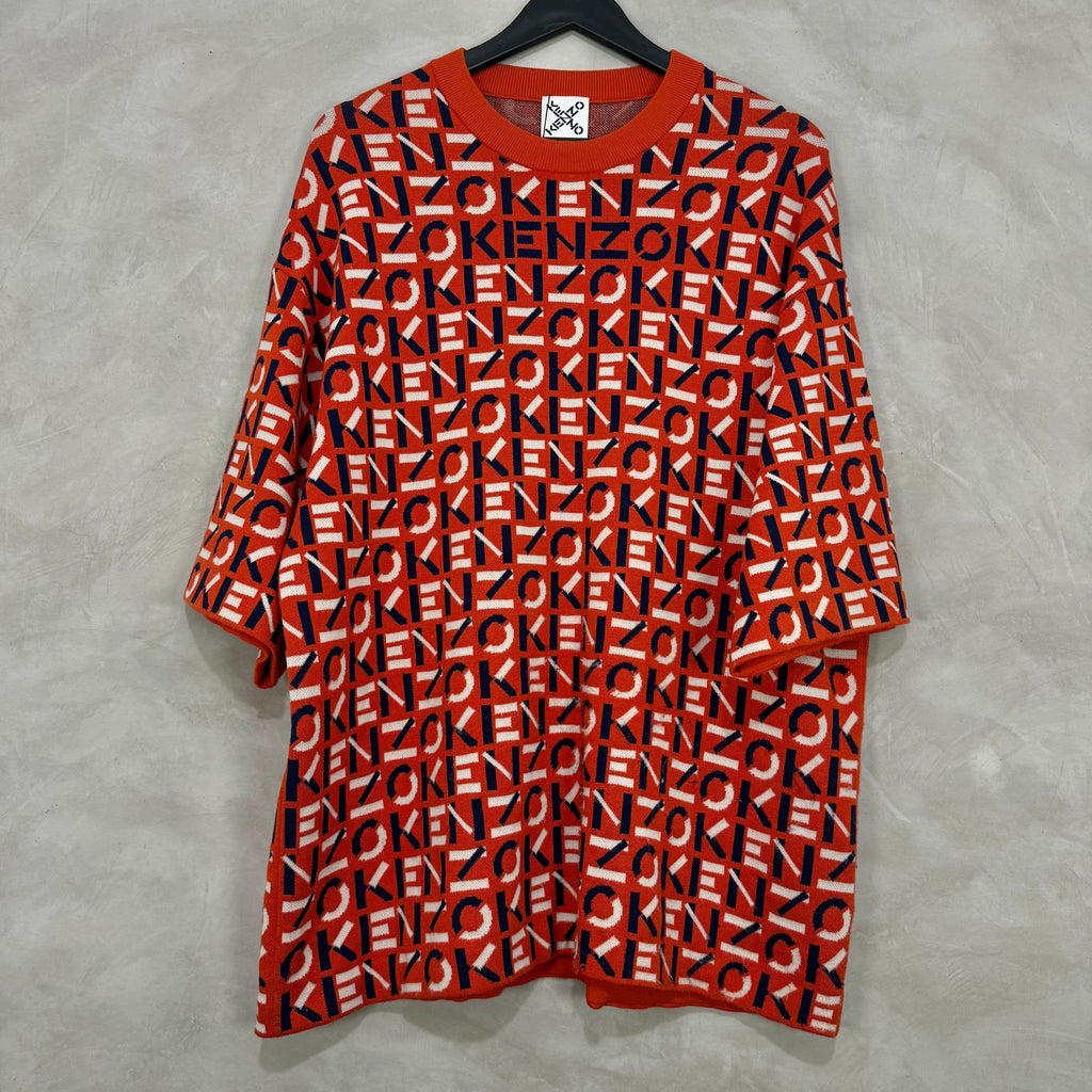 KENZO MONOGRAM PATTERN TEE