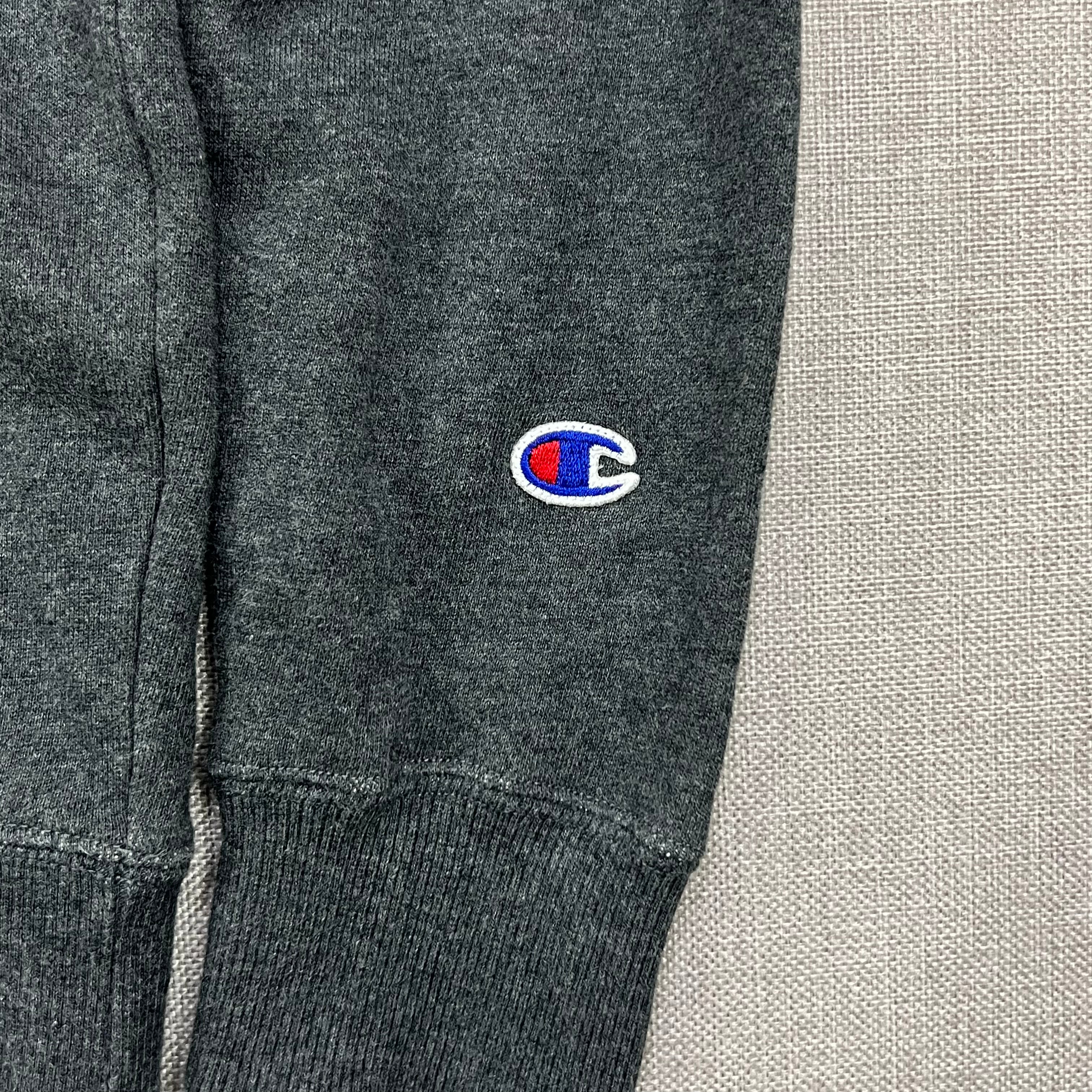 CHAMPION PROMINENT WHITE SCRIPT CREWNECK SWEATSHIRT
