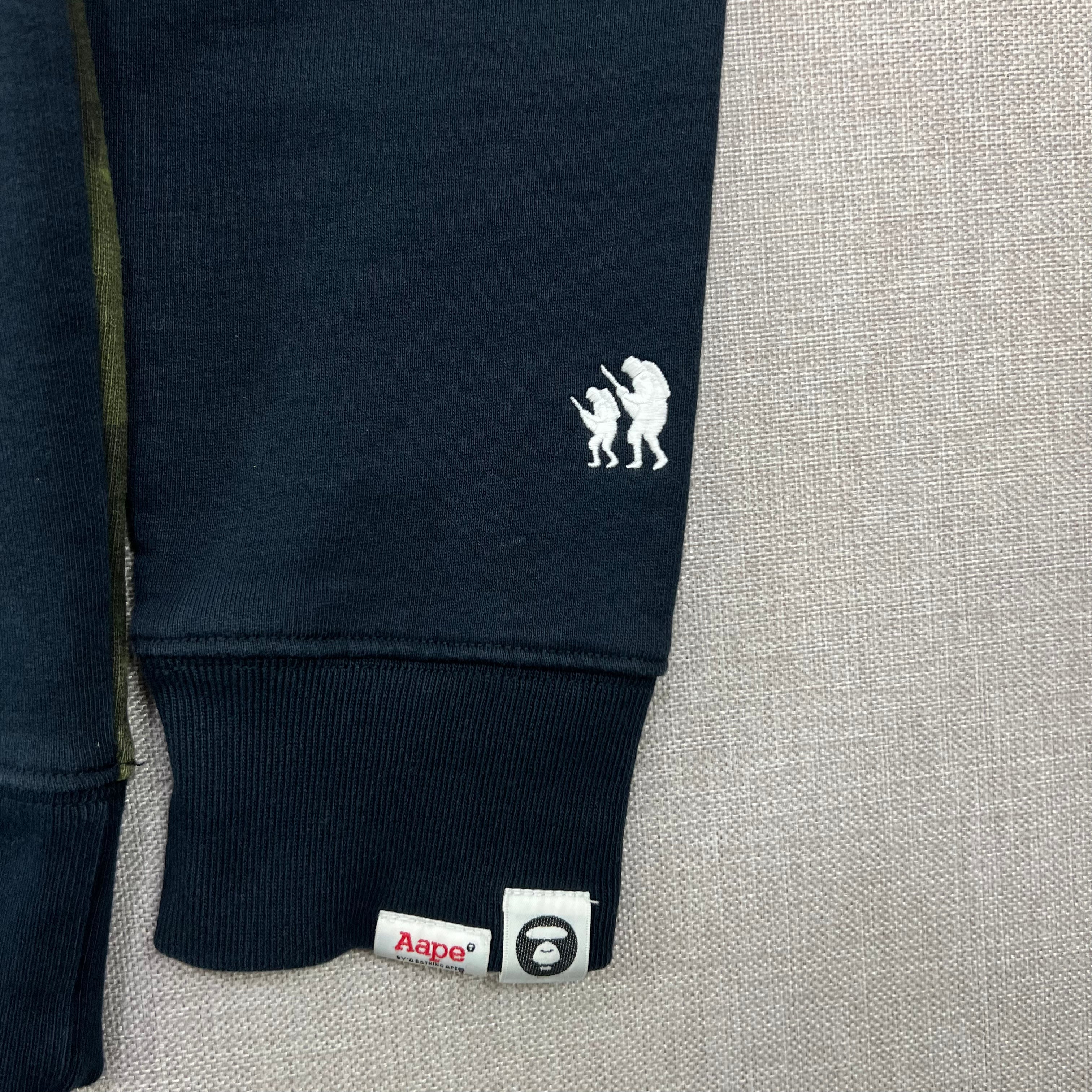 AAPE MOON FACE LOGO SWEATSHIRT