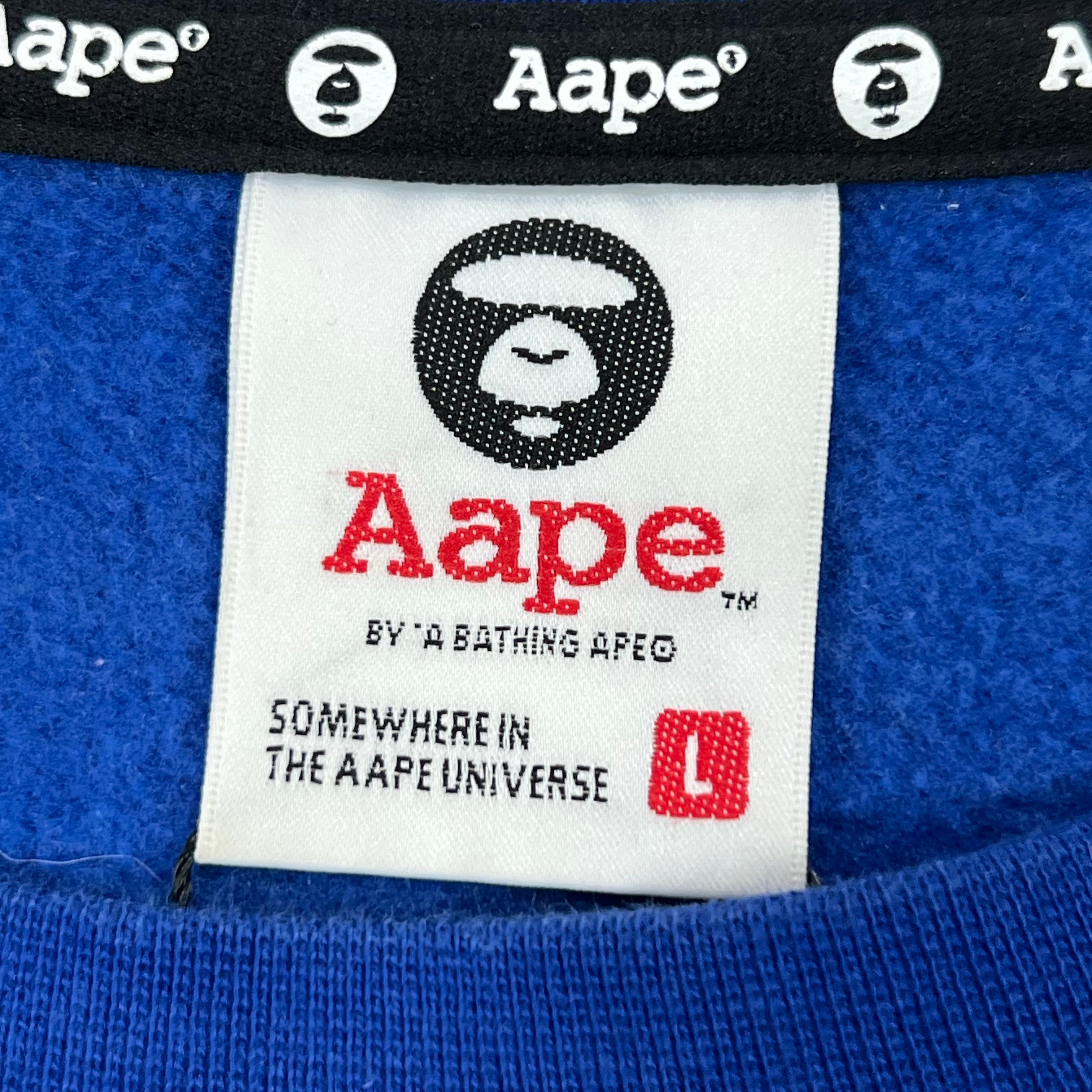 AAPE PATCH LOGO SWEATSHIRT