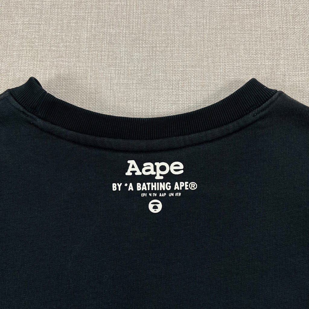 AAPE RED CAMO CREWNECK SWEATSHIRT