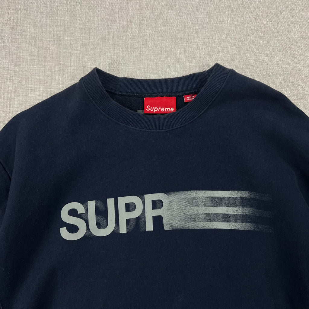 SUPREME MOTION LOGO SWEATSHIRT