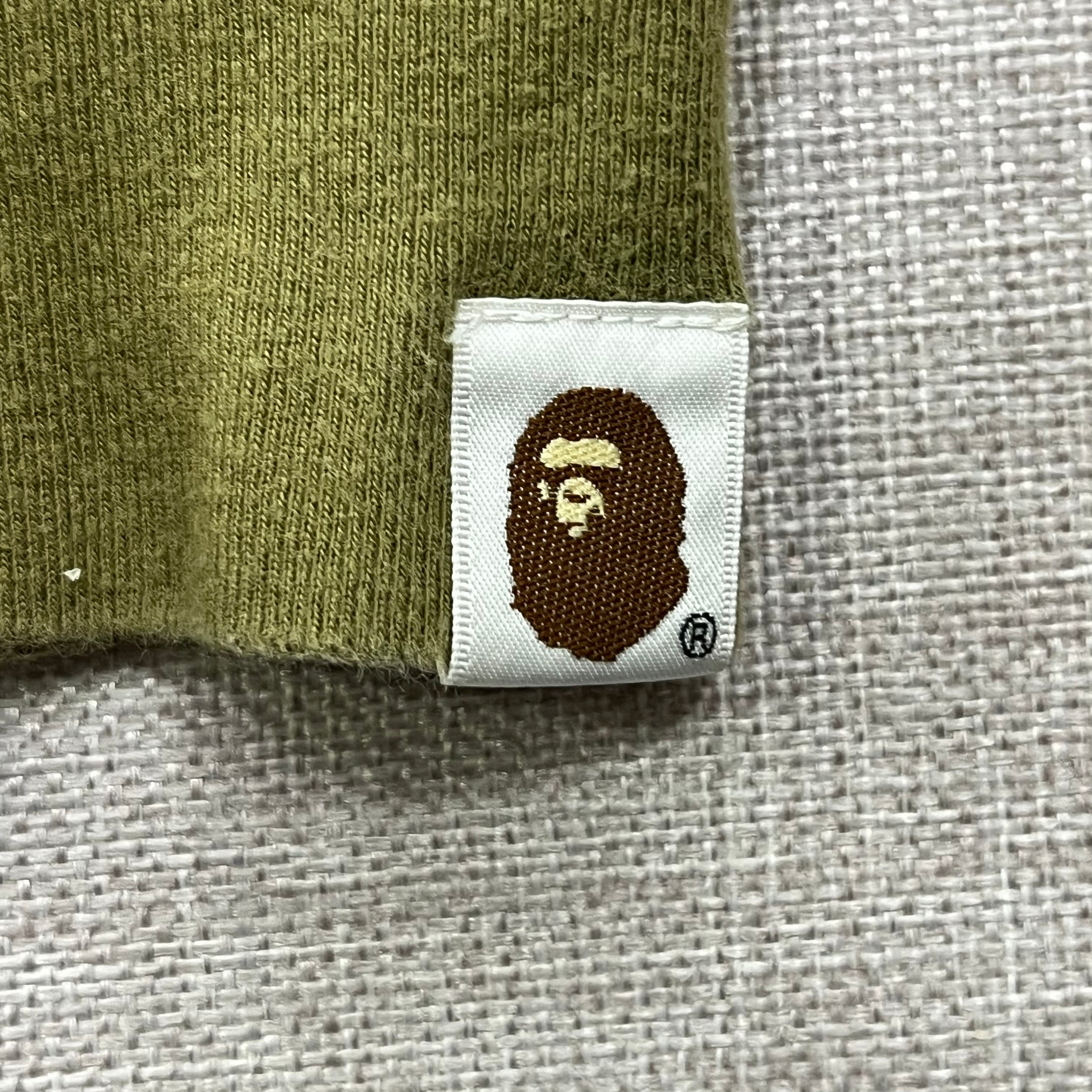 BAPE 1ST CAMO COLLEGE LONG-SLEEVE