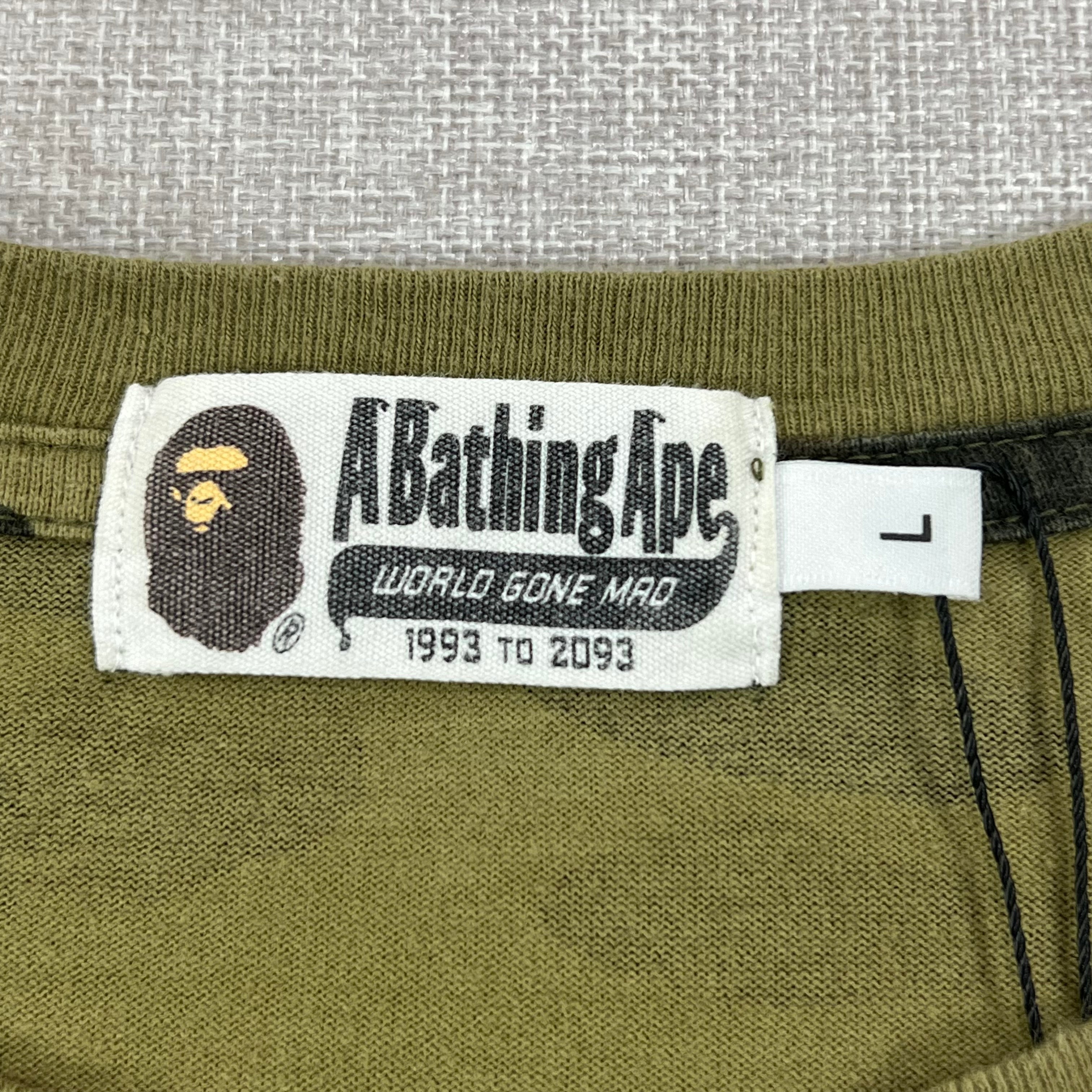 BAPE 1ST CAMO COLLEGE LONG-SLEEVE