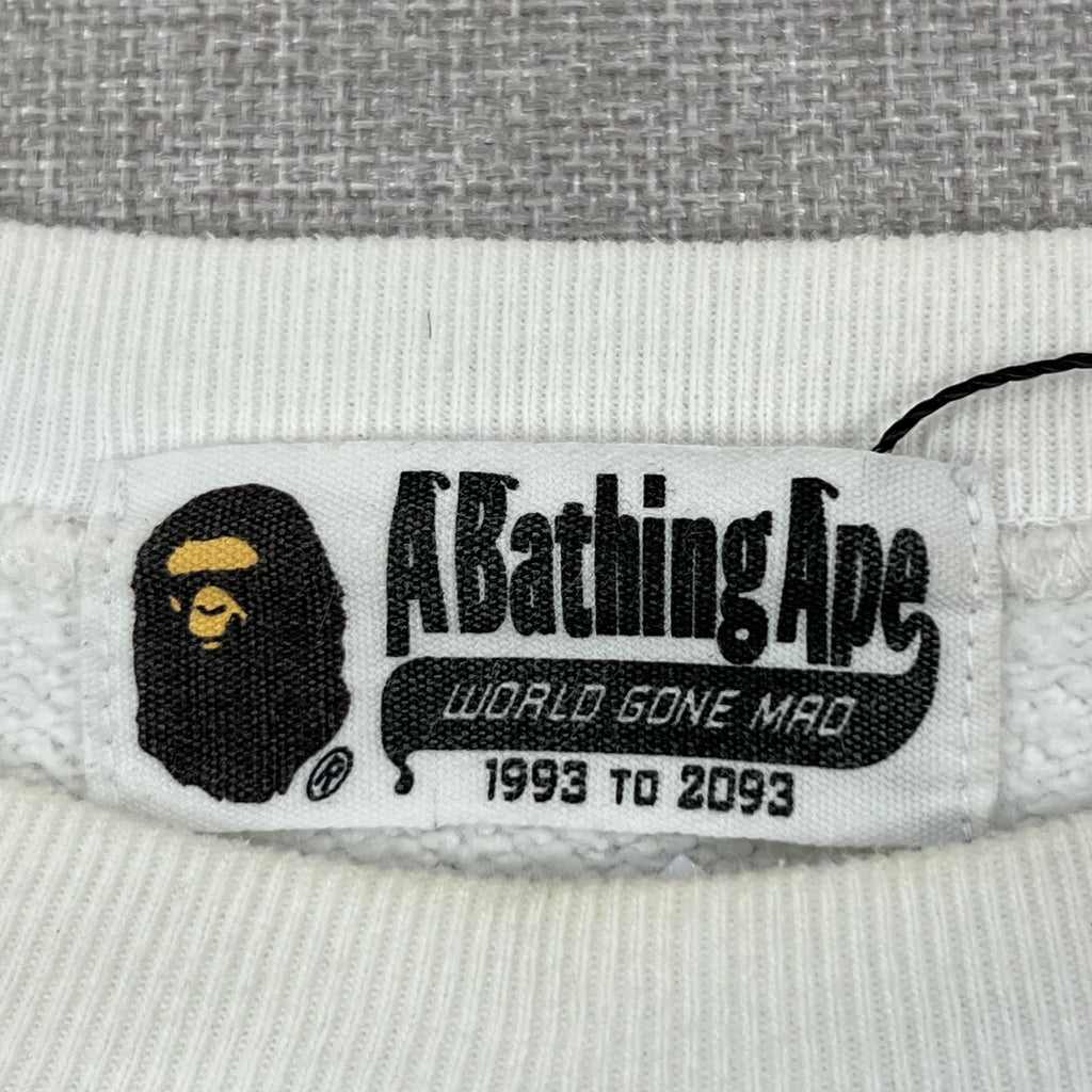 BAPE MONOGRAM CREWNECK SWEATSHIRT
