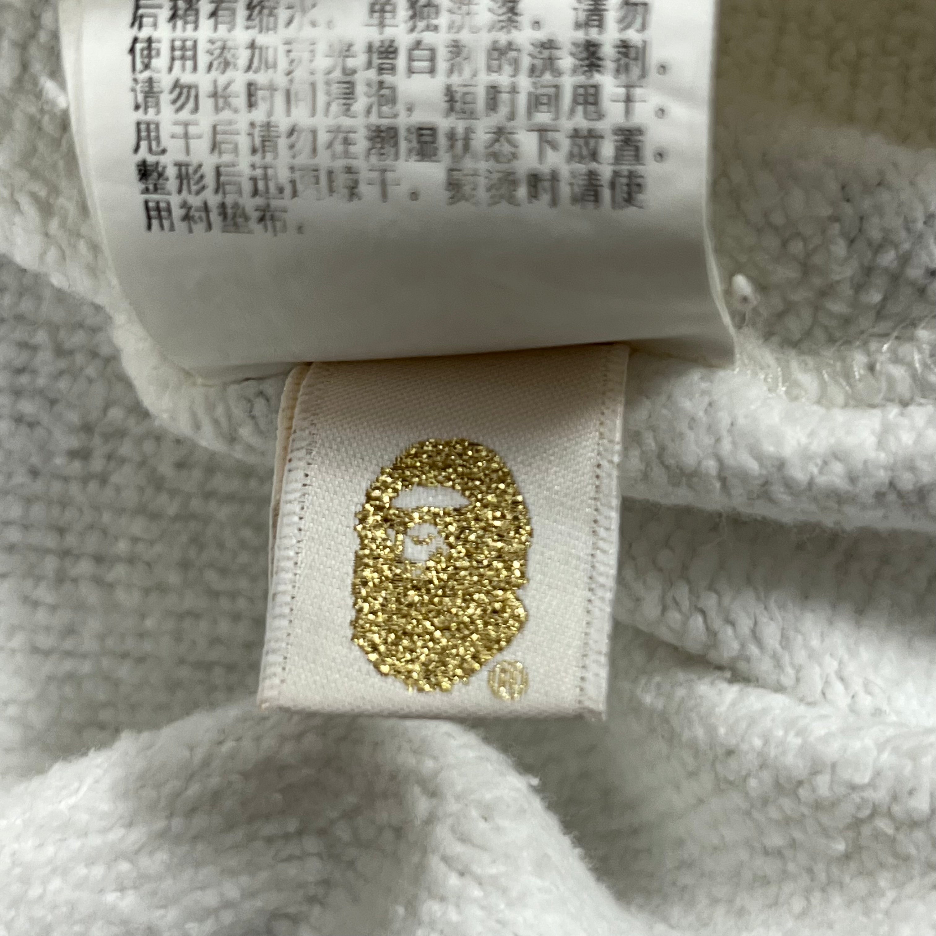 BAPE MONOGRAM CREWNECK SWEATSHIRT