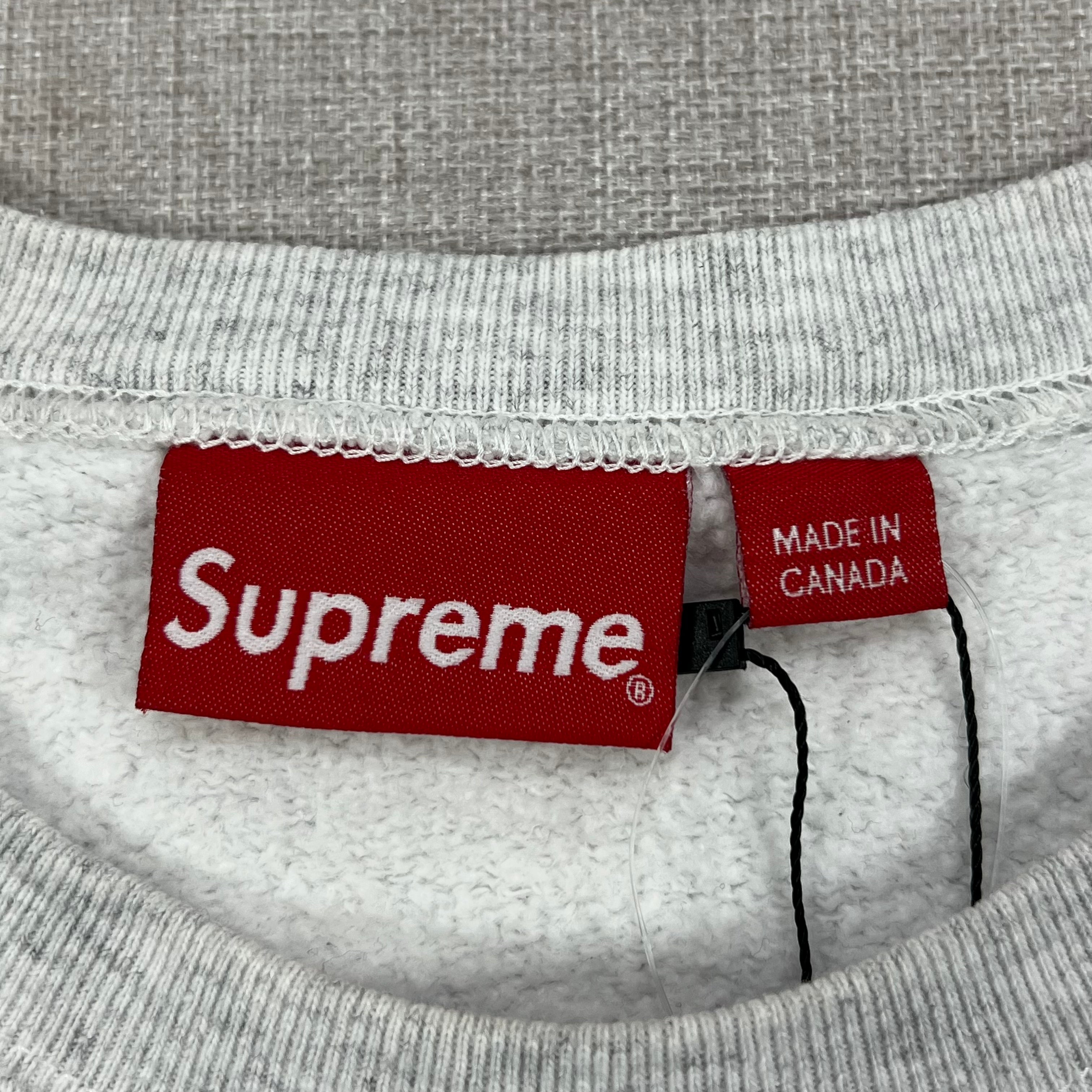 SUPREME SMALL BOX LOGO CREWNECK SWEATSHIRT