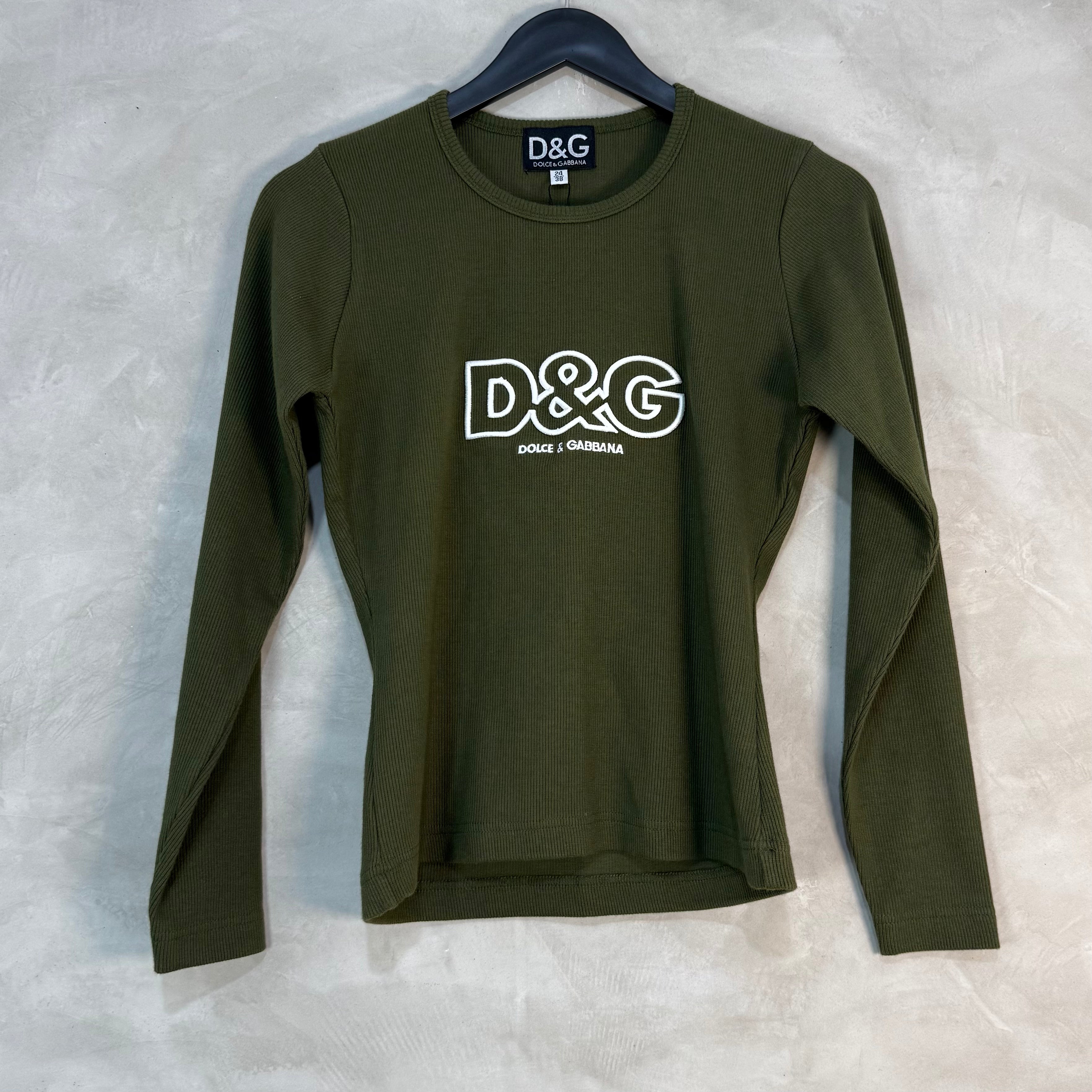 VINTAGE DOLCE & GABBANA EMBROIDERED KNITTED