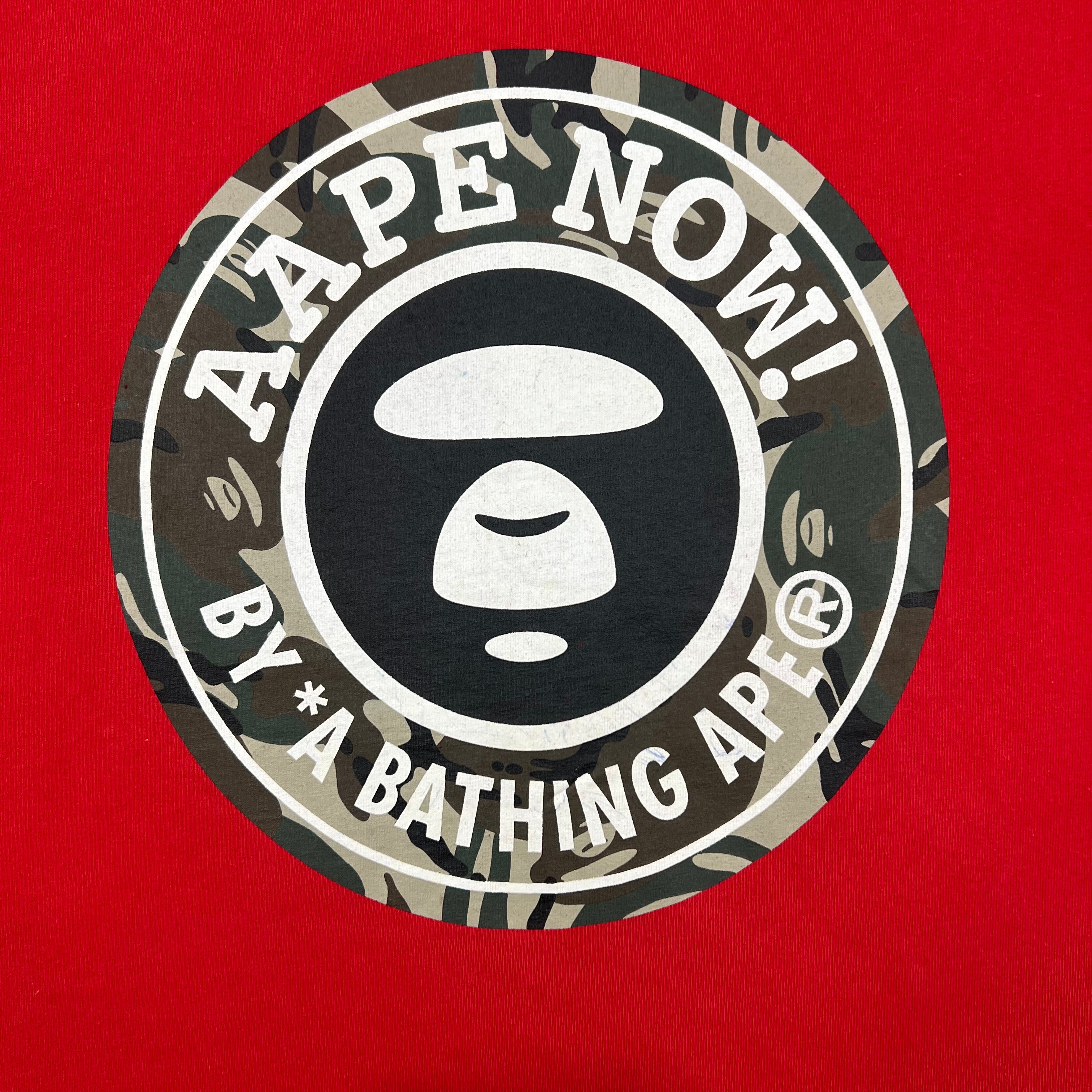 AAPE "AAPE NOW" TEE