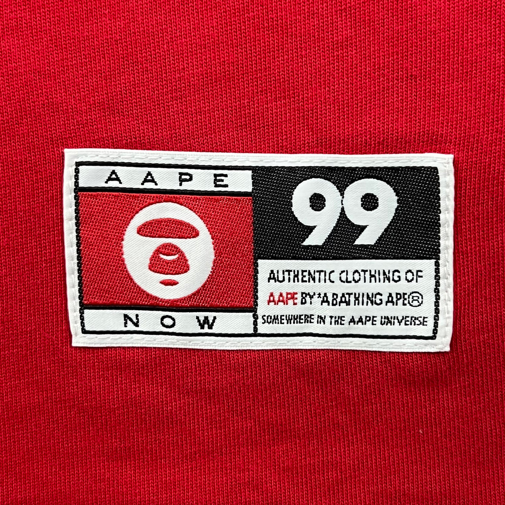 AAPE BOLD RED CAMO TEE