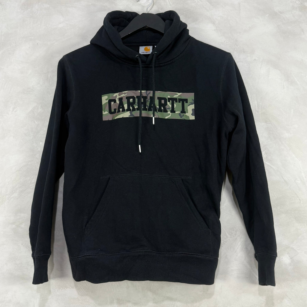 CARHARTT BLACK PULLOVER HOODIE