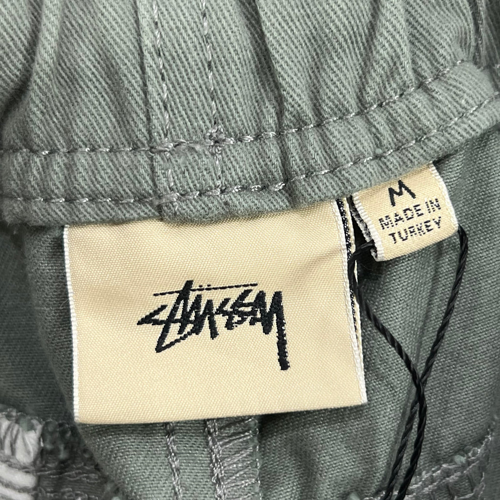 STUSSY BRUSH BEACH SHORTS OLIVE