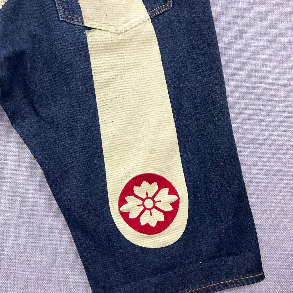 EVISU DAICOCK DENIM SHORTS