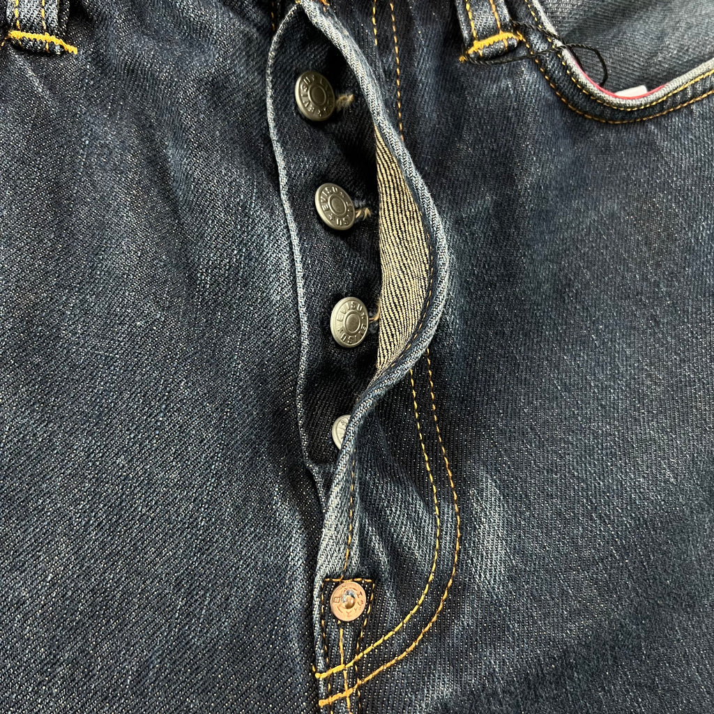 EVISU DAICOCK DENIM SHORTS