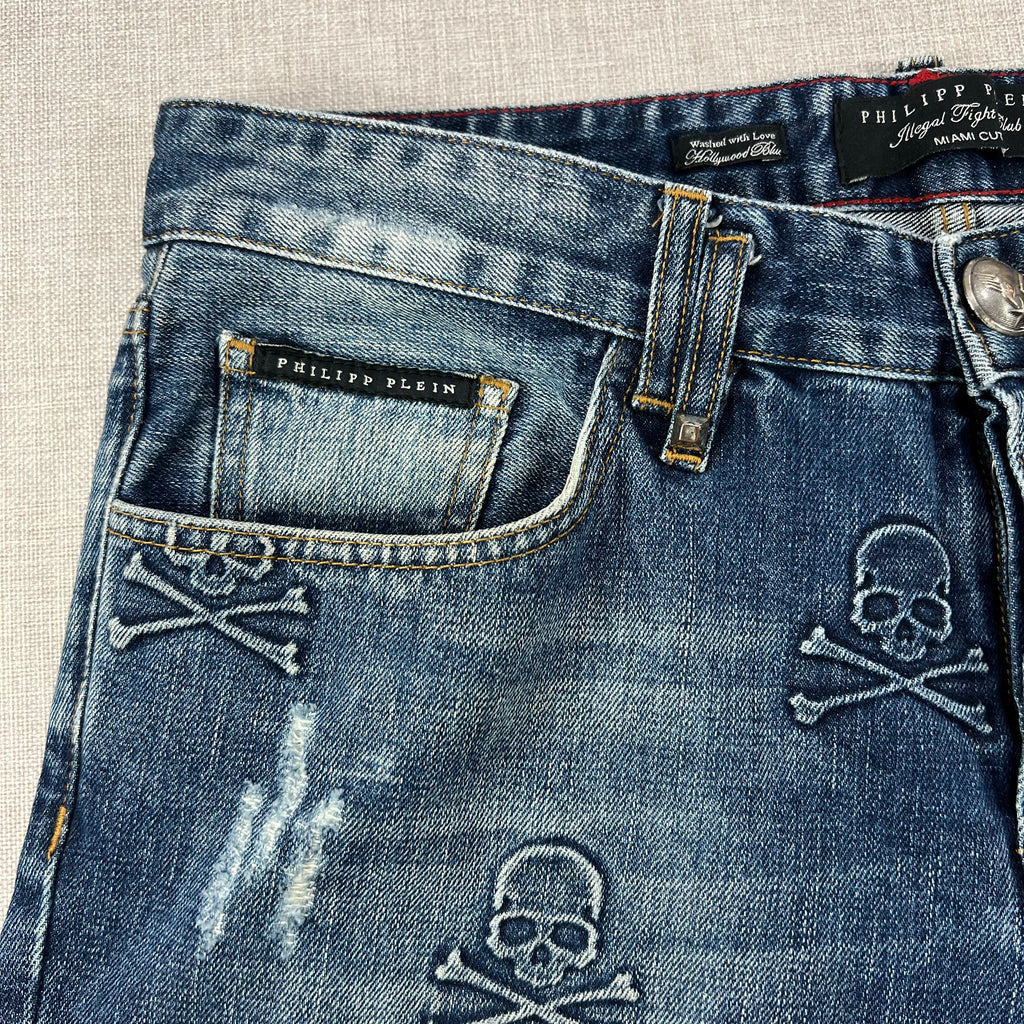 PHILIPP PLEIN "POWER TRIP" SHORT