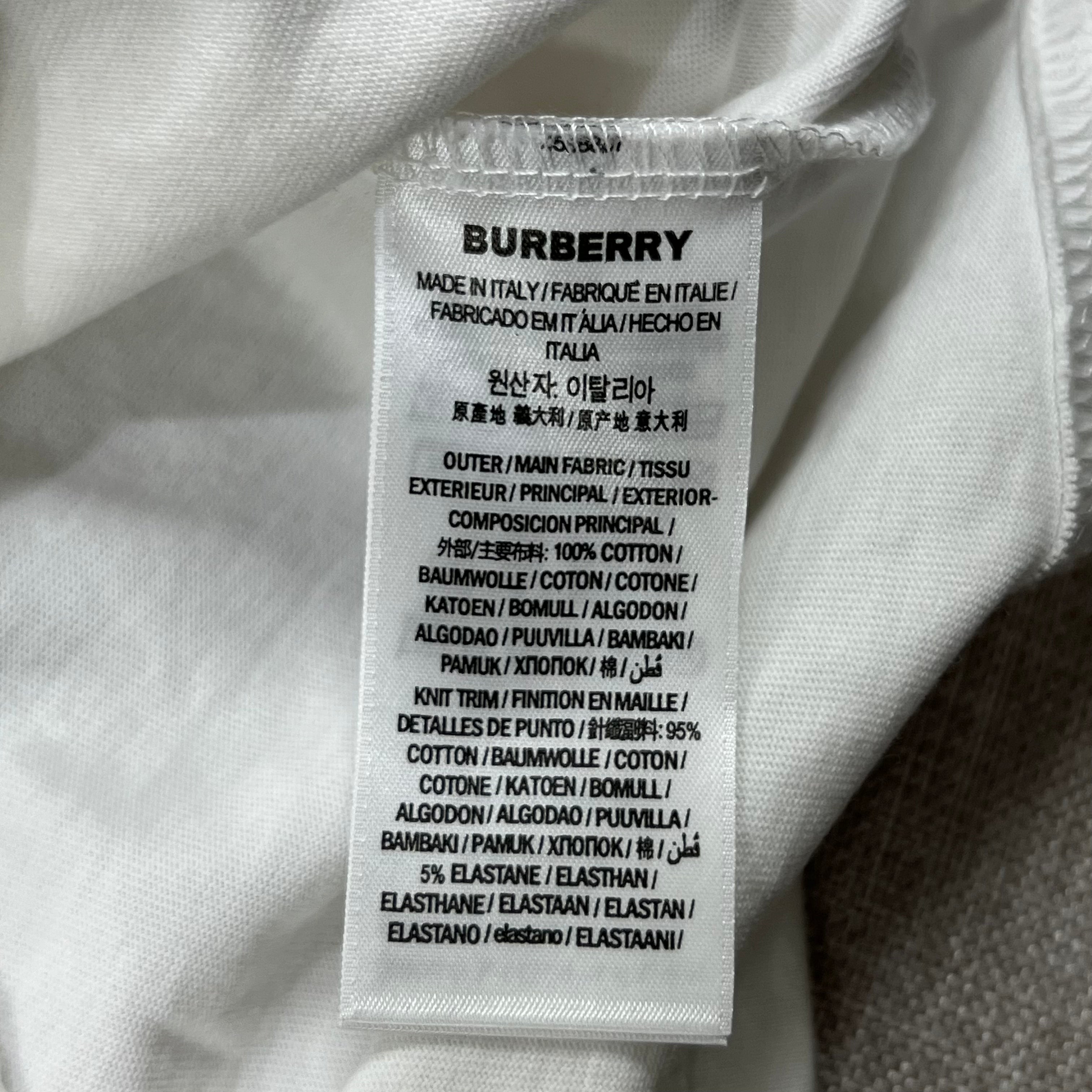BURBERRY LONDON COTTON TEE