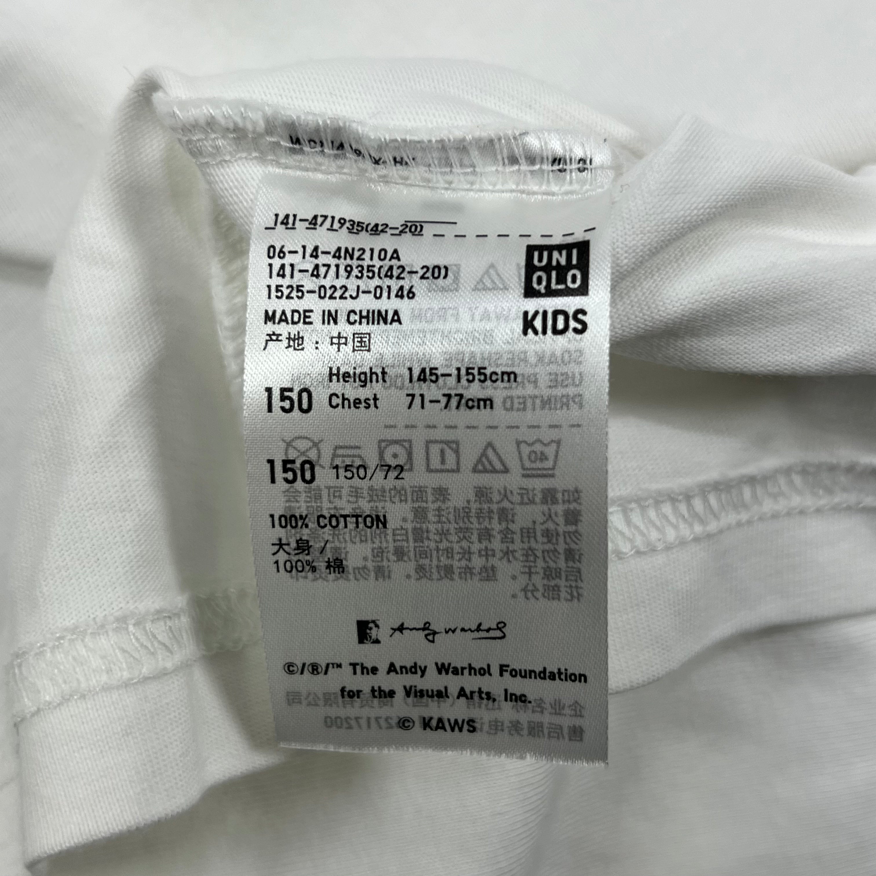 UNIQLO KAWS X WARHOL TEE