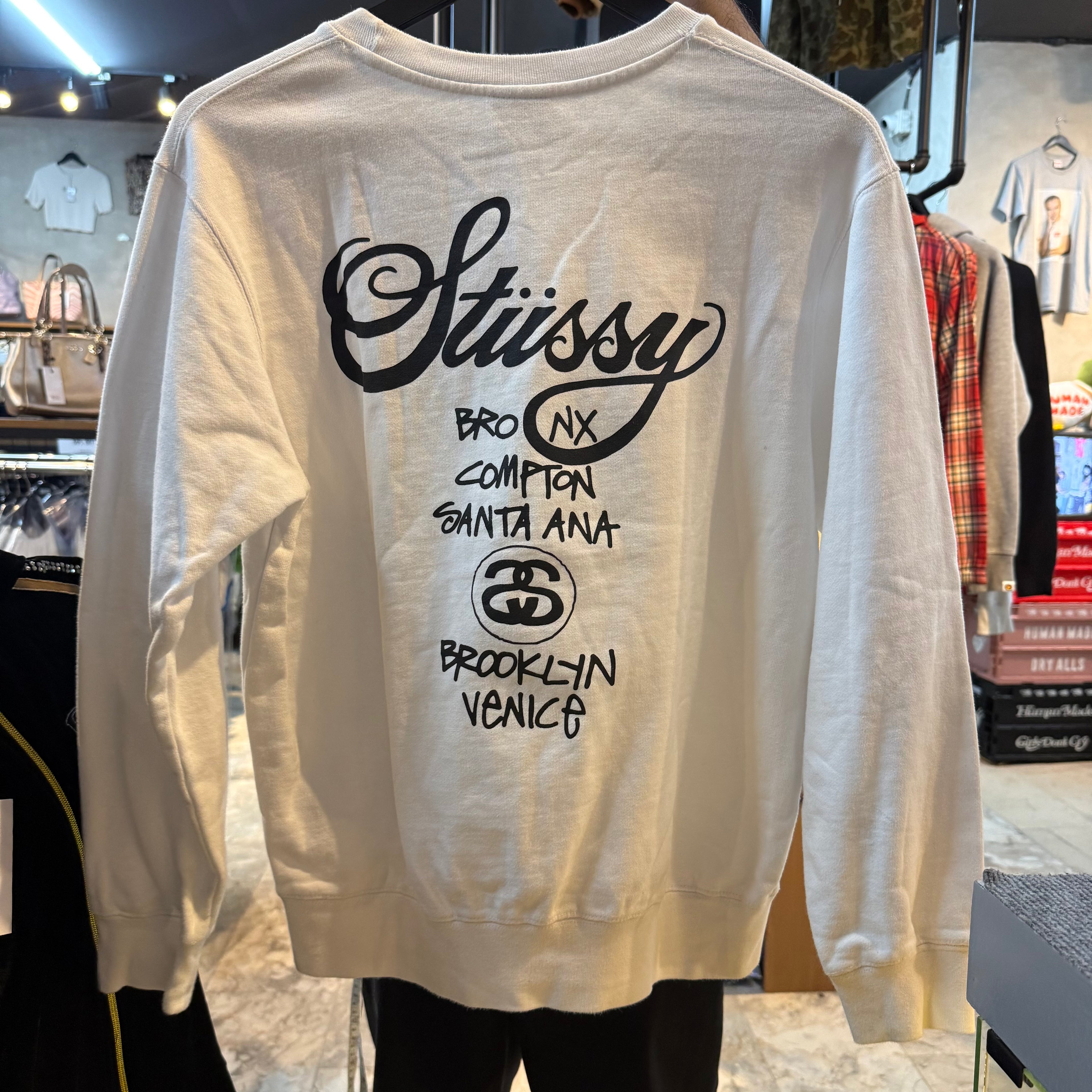 STUSSY WORLD TOUR CREWNECK