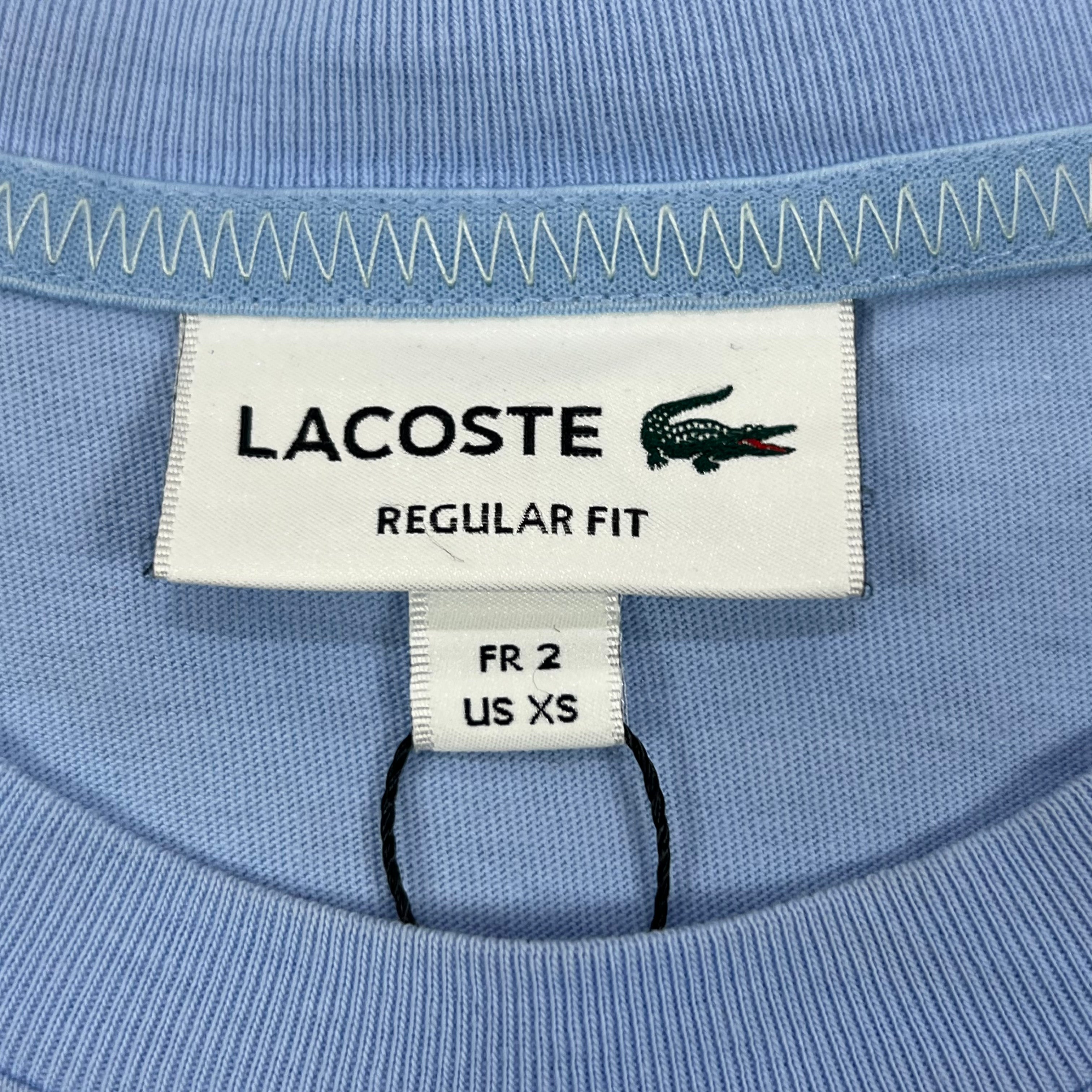 LIGHT BLUE LACOSTE TEE